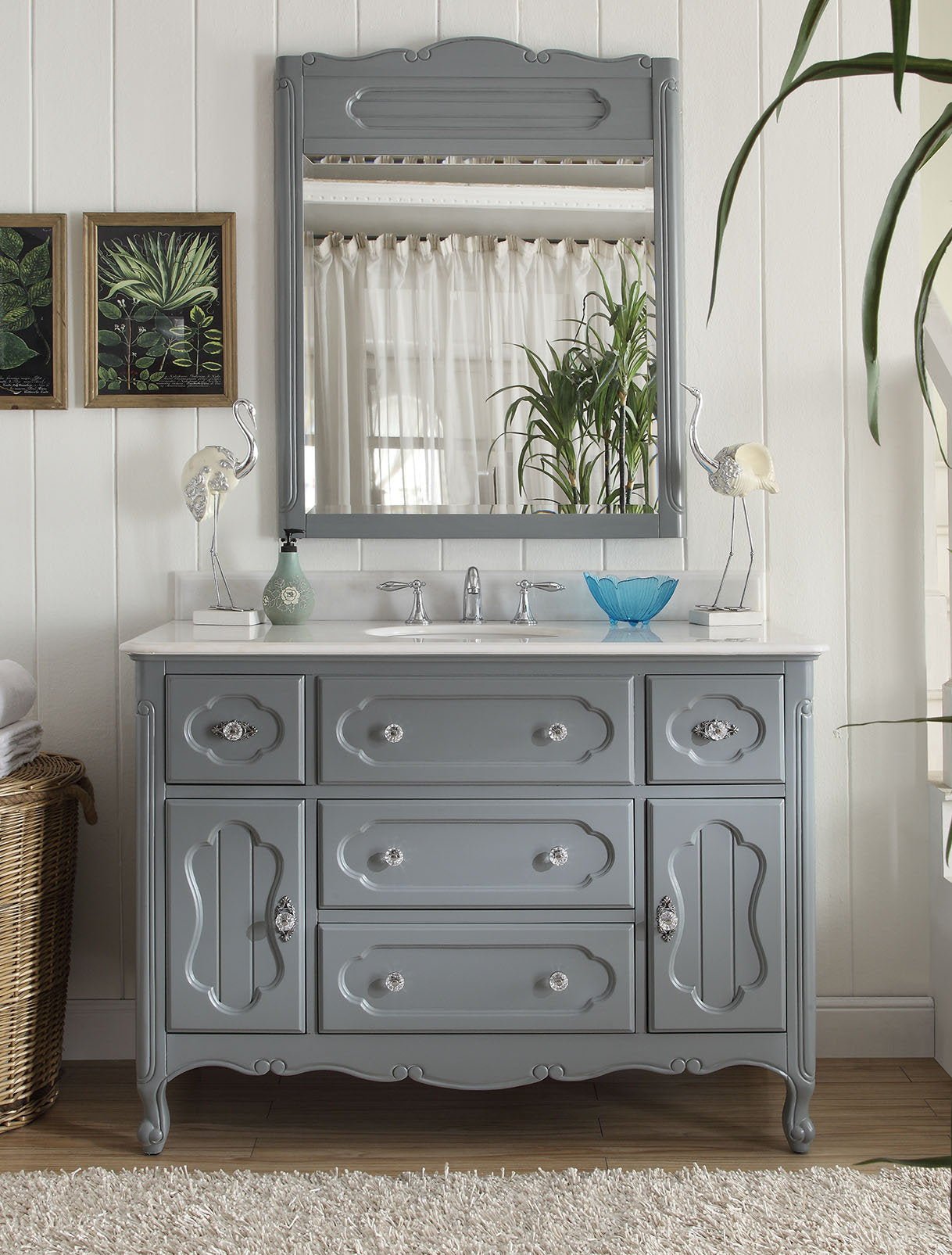Chans Furniture LL-1522CK-48 Bath-Vanity-Combo - View #4