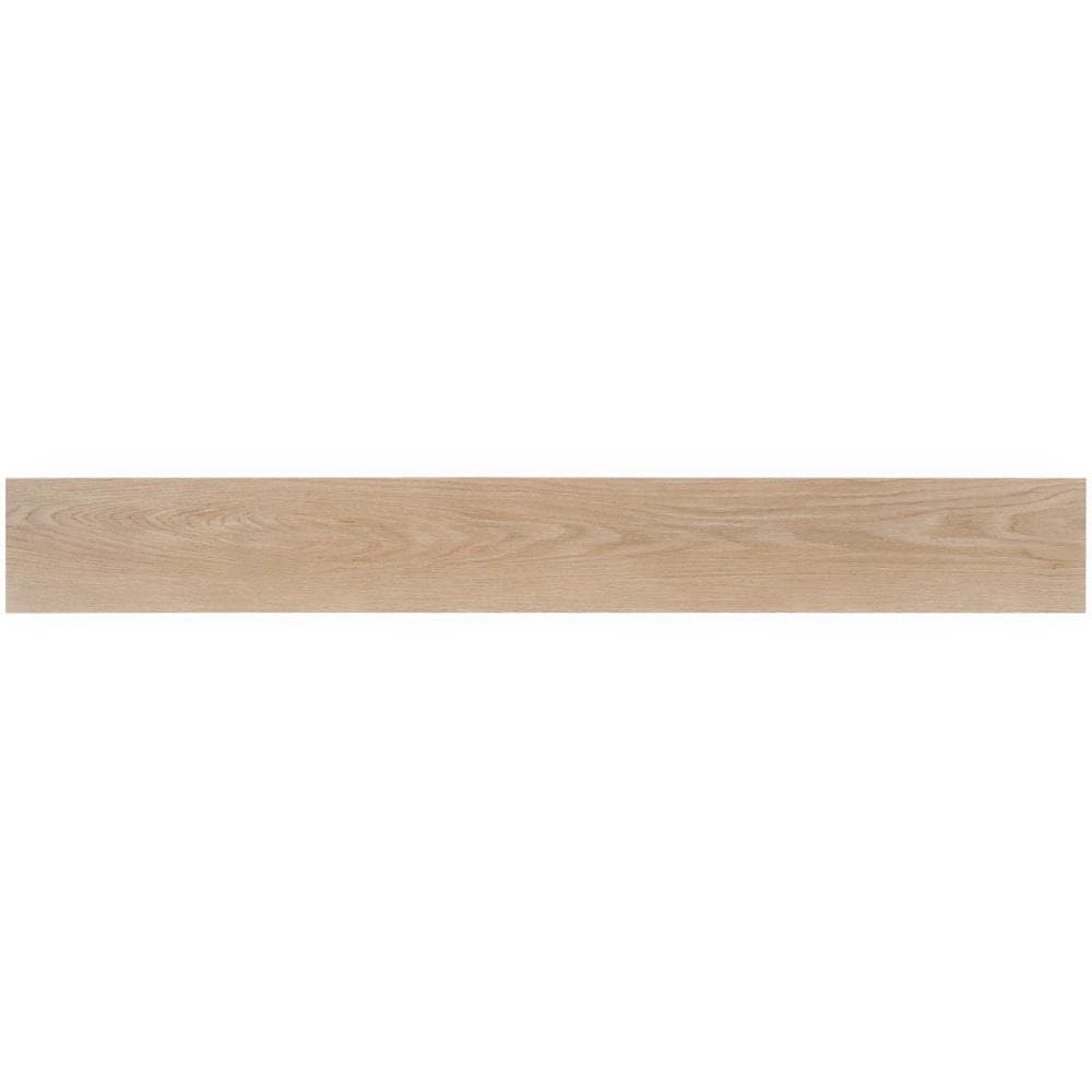 Artmore Tile EXT3RD105527 (Sample) Loseta Wood Look Highland Oak Brown Wood look 28-mil Glue down Luxury Vinyl Plank