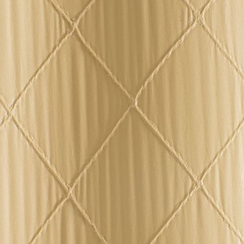 LEVOLOR SPSW000131870 Pintuck Dijon Room darkening Polyester Vertical blinds swatch