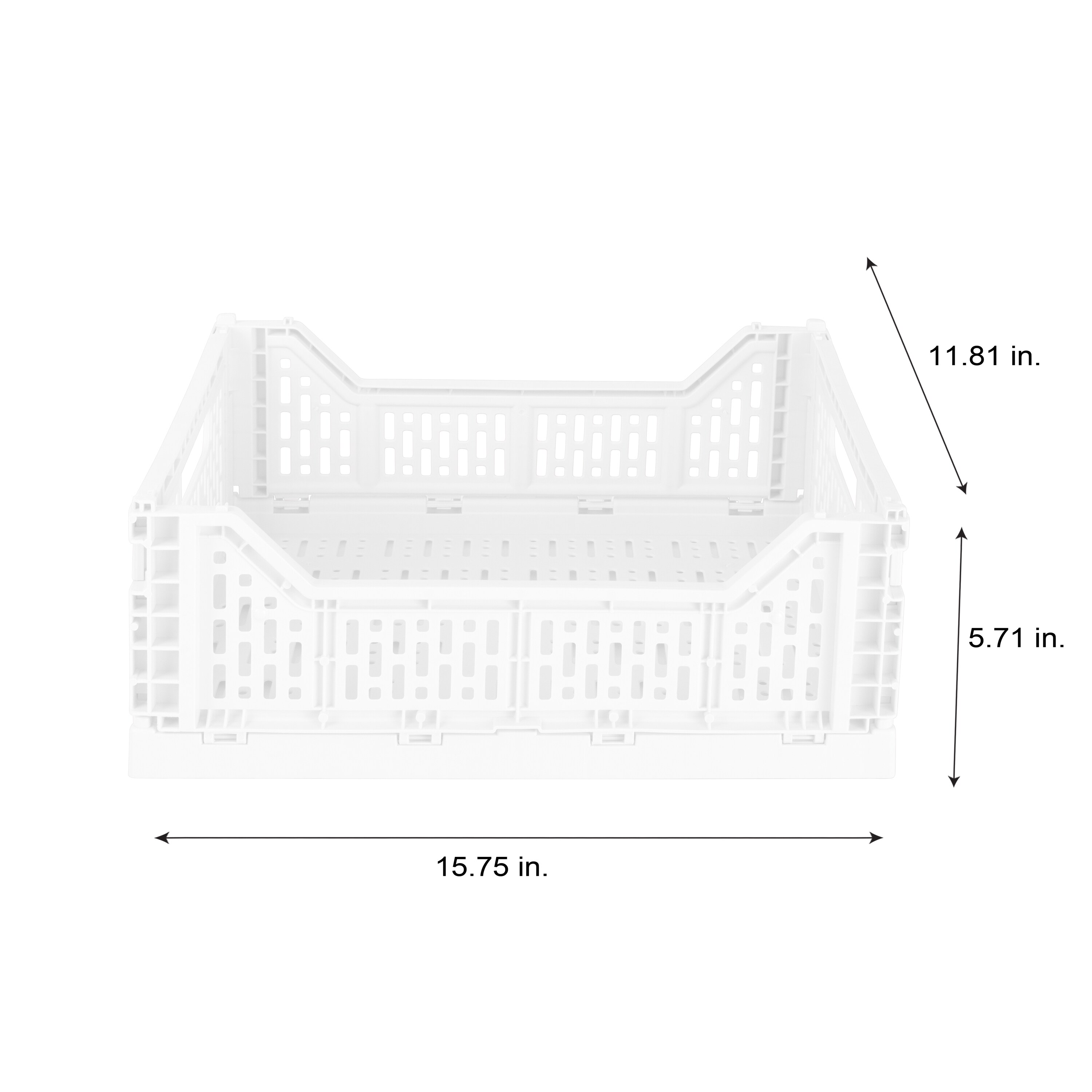 Simplify 21327-WHITE Bins-Baskets - View #6