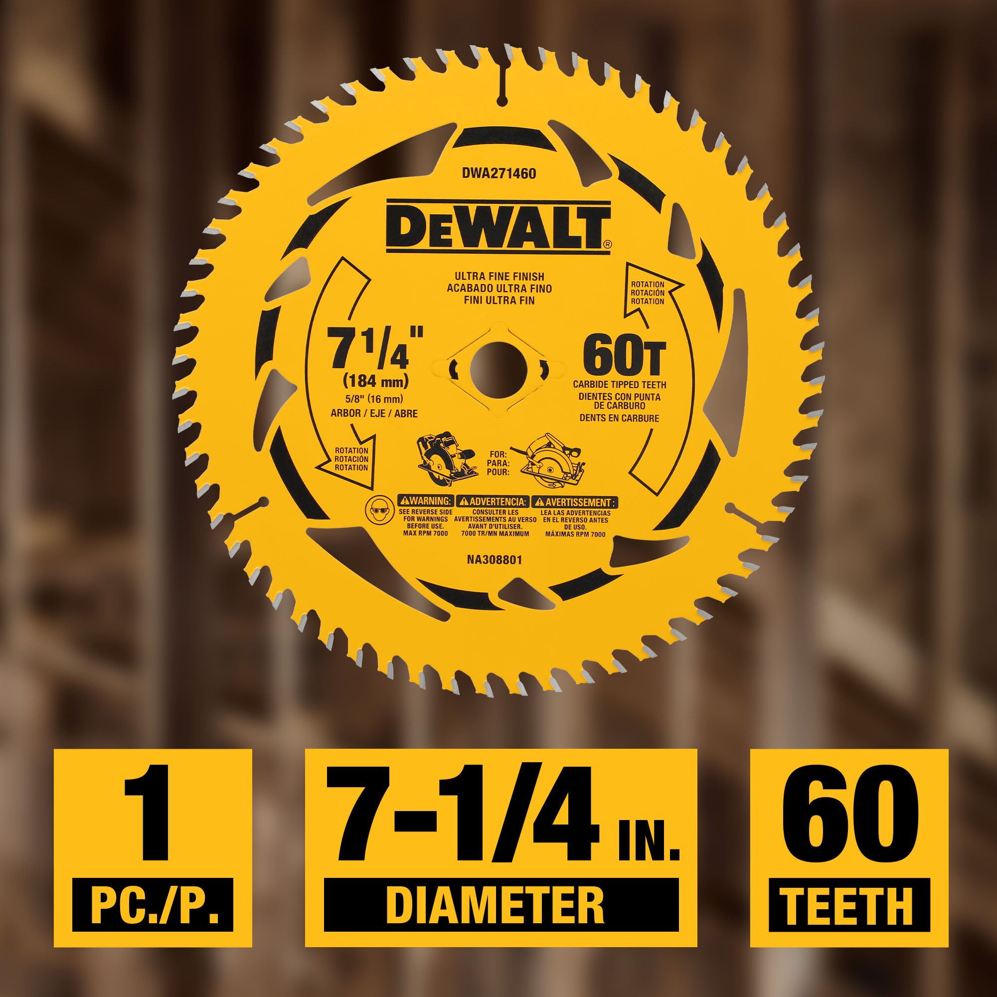 DEWALT DWA271460L Circular-Saw-Blades - View #3