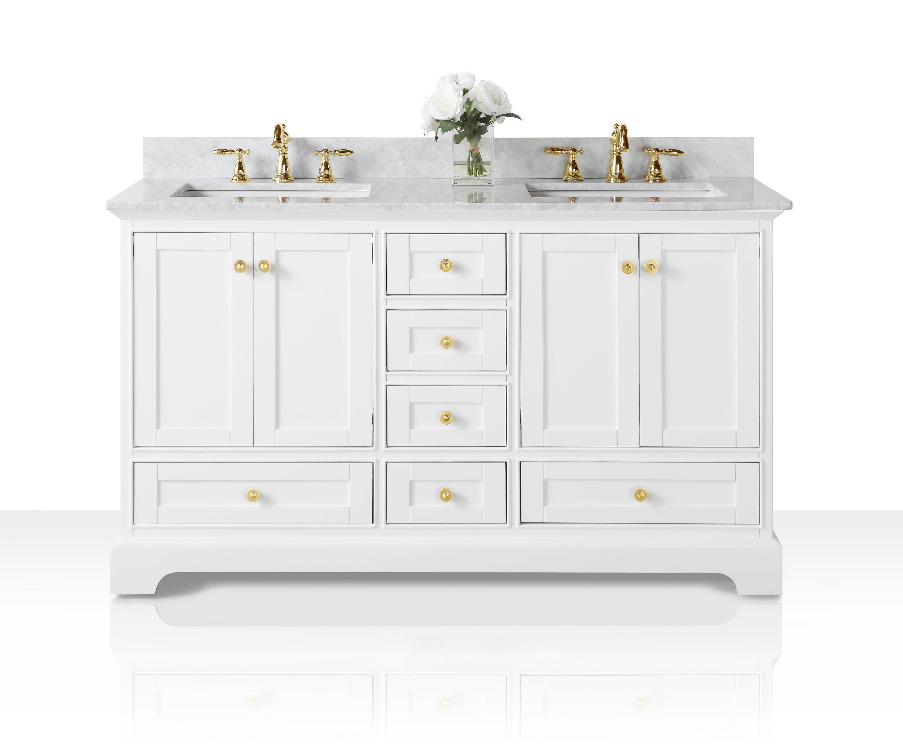 Ancerre Designs VTSAUDREY60WCWGD Bath-Vanity-Combo - View #3