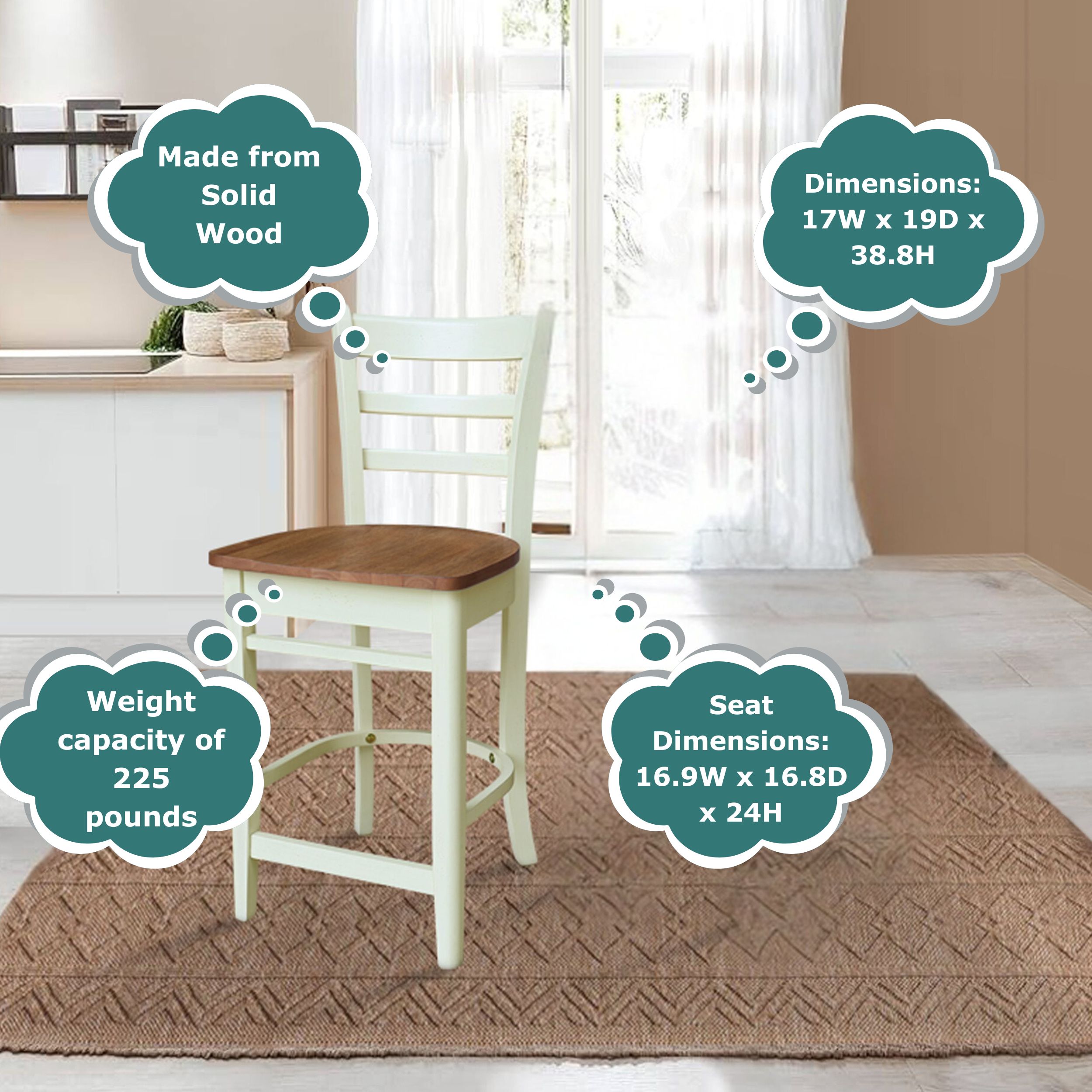 International Concepts S79-6172 stools - View #2