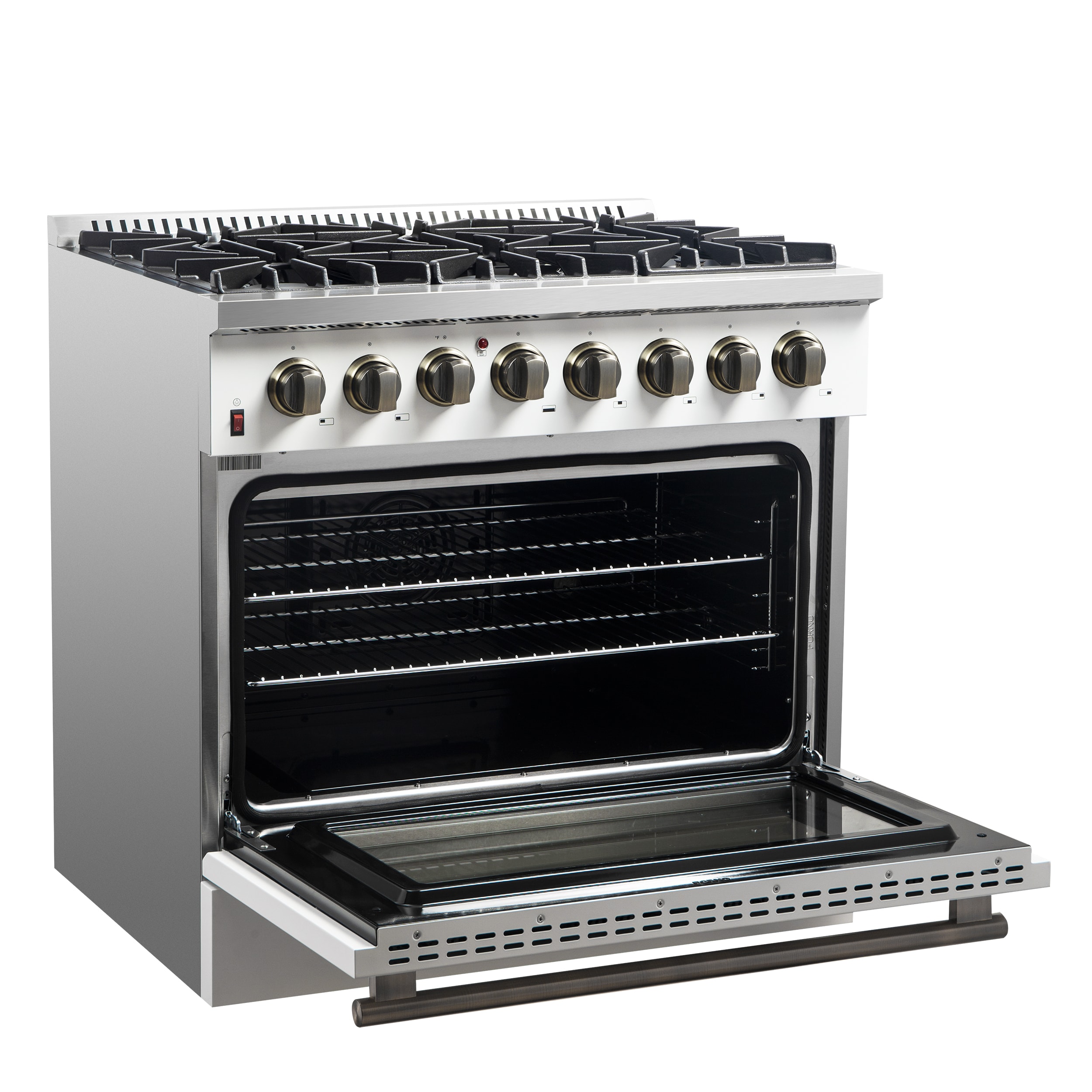 FORNO FFSGS6156-36WHT Dual-Fuel-Ranges - View #5