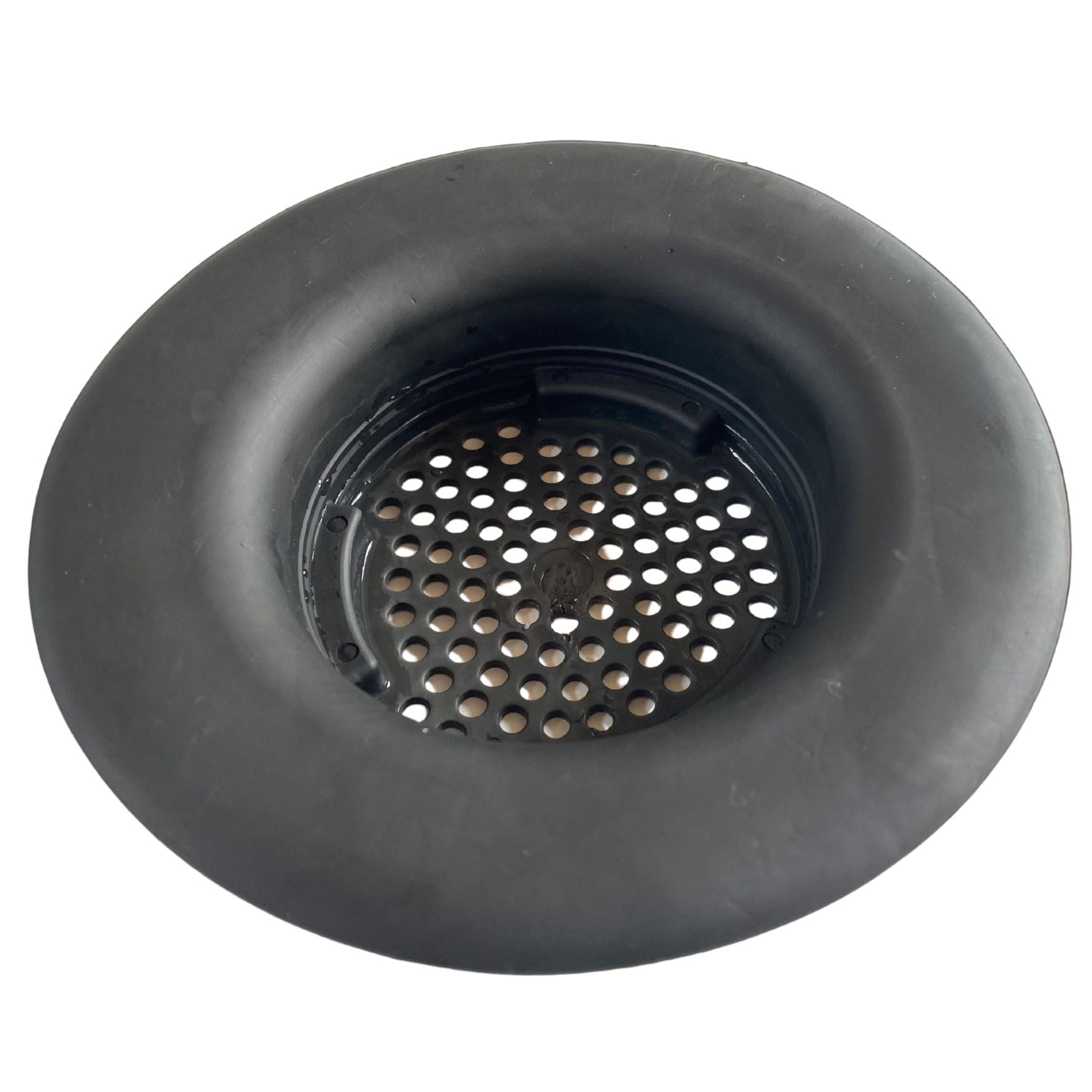 Flex Strainer DPFS1111-1 3.5-in Black Rubber Rust Resistant Strainer basket