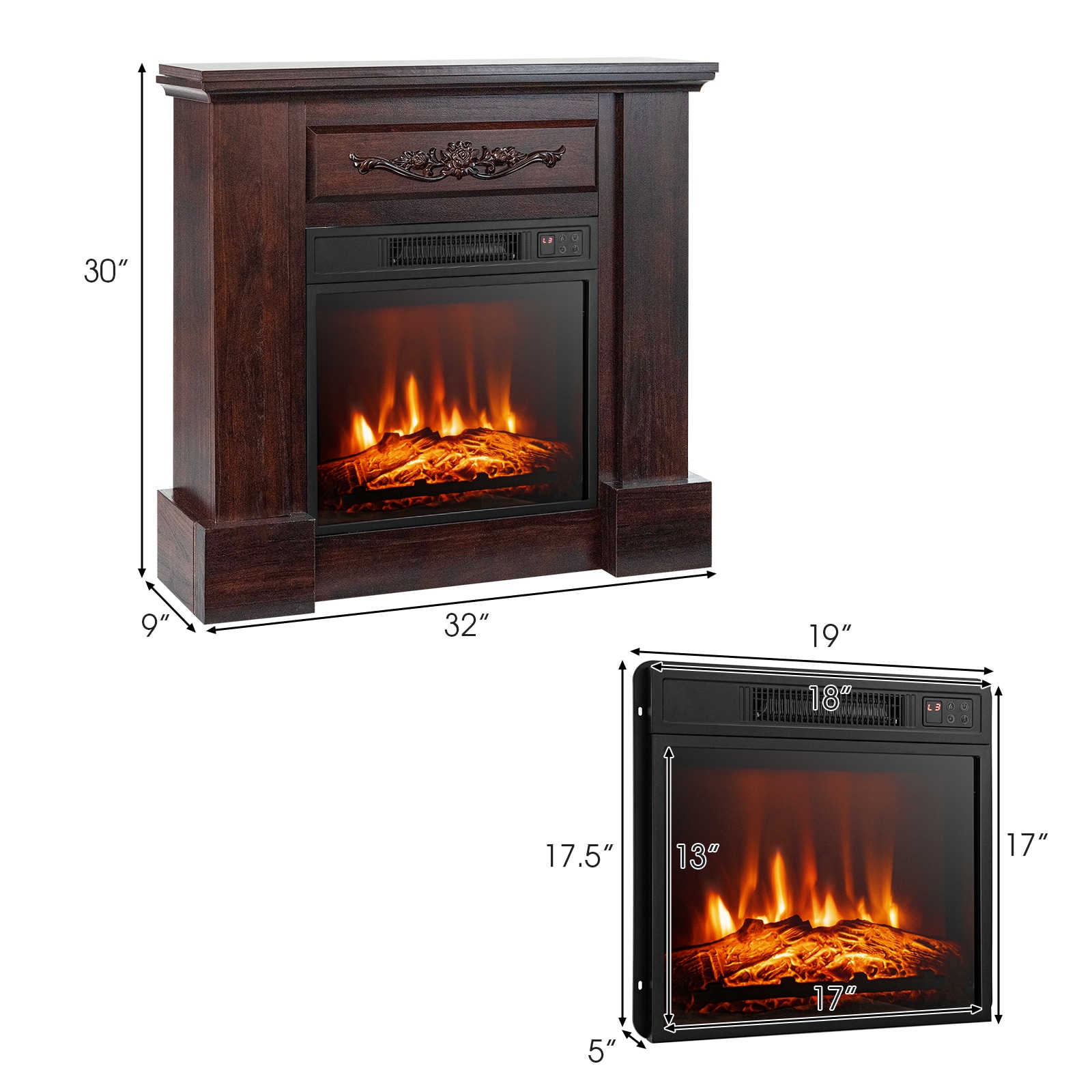 Slickblue D-CO-AN-SU30101PF Electric-Fireplaces - View #6