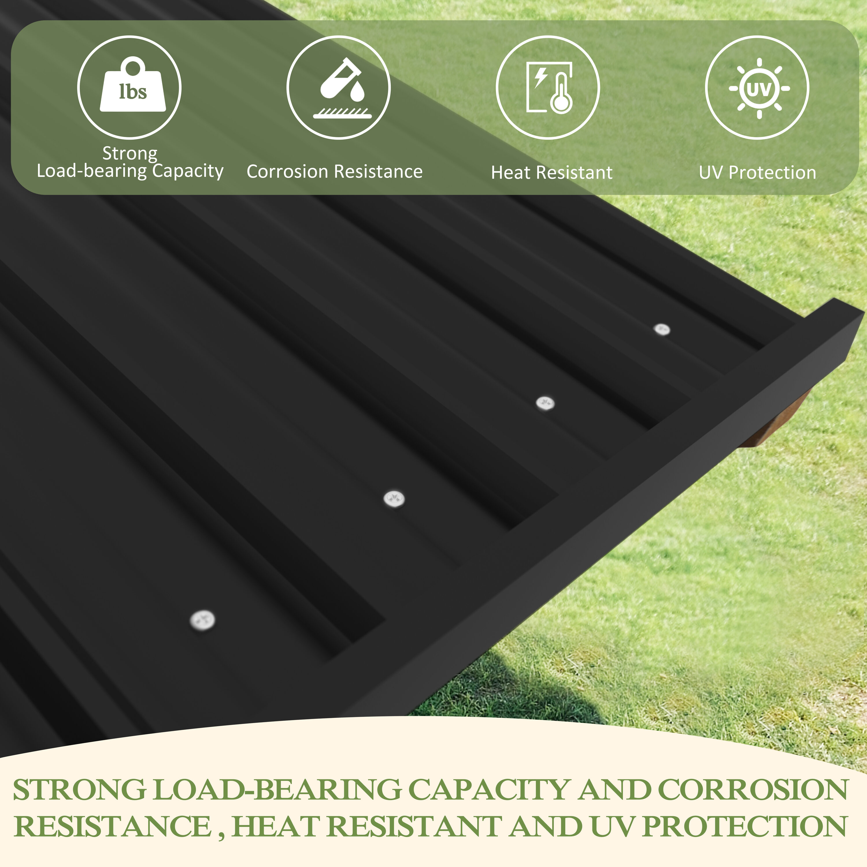 VEIKOUS PG0201-39-L Wood-Resin-Gazebos - View #5