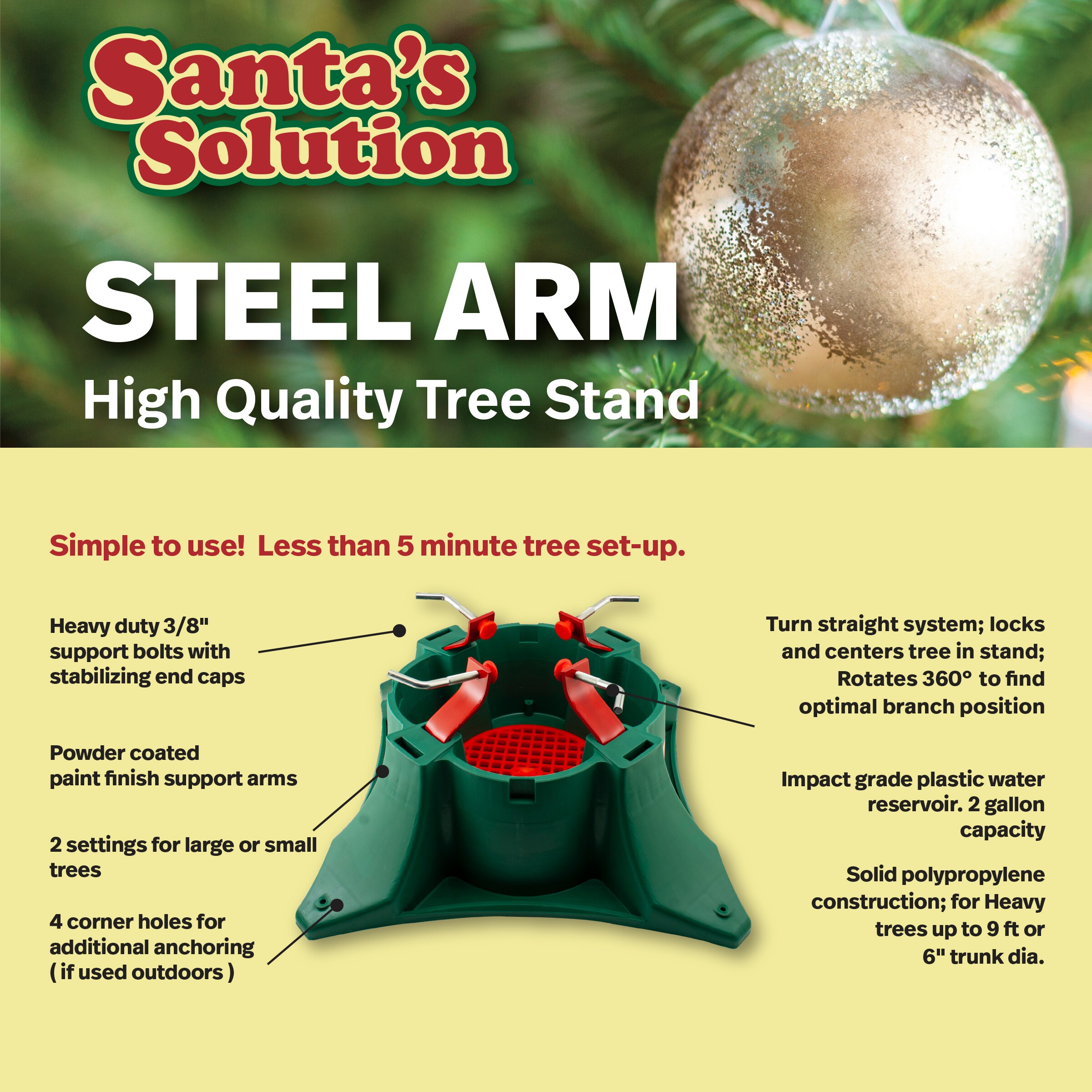 Santa's Solution 36605-1 Tree-Stands - View #8