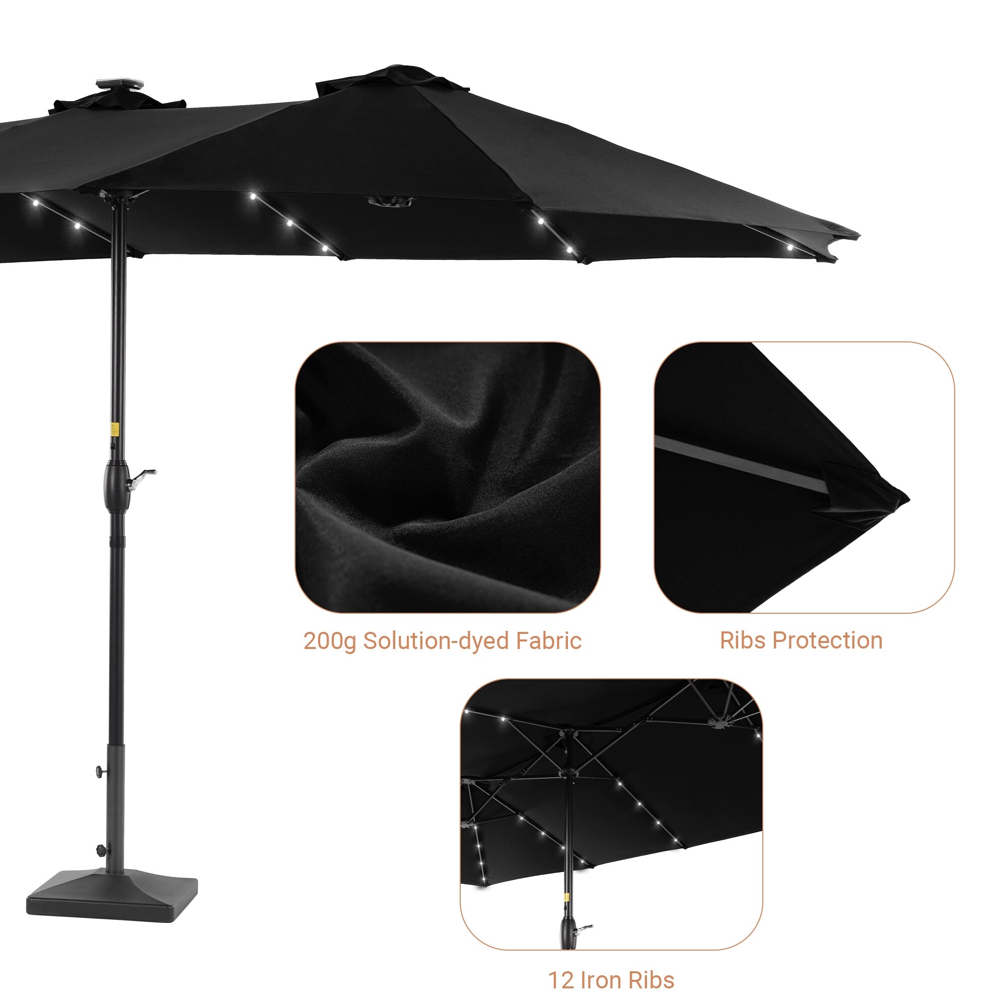 ACEGOSES LW-LED460BK Umbrellas-2 - View #2