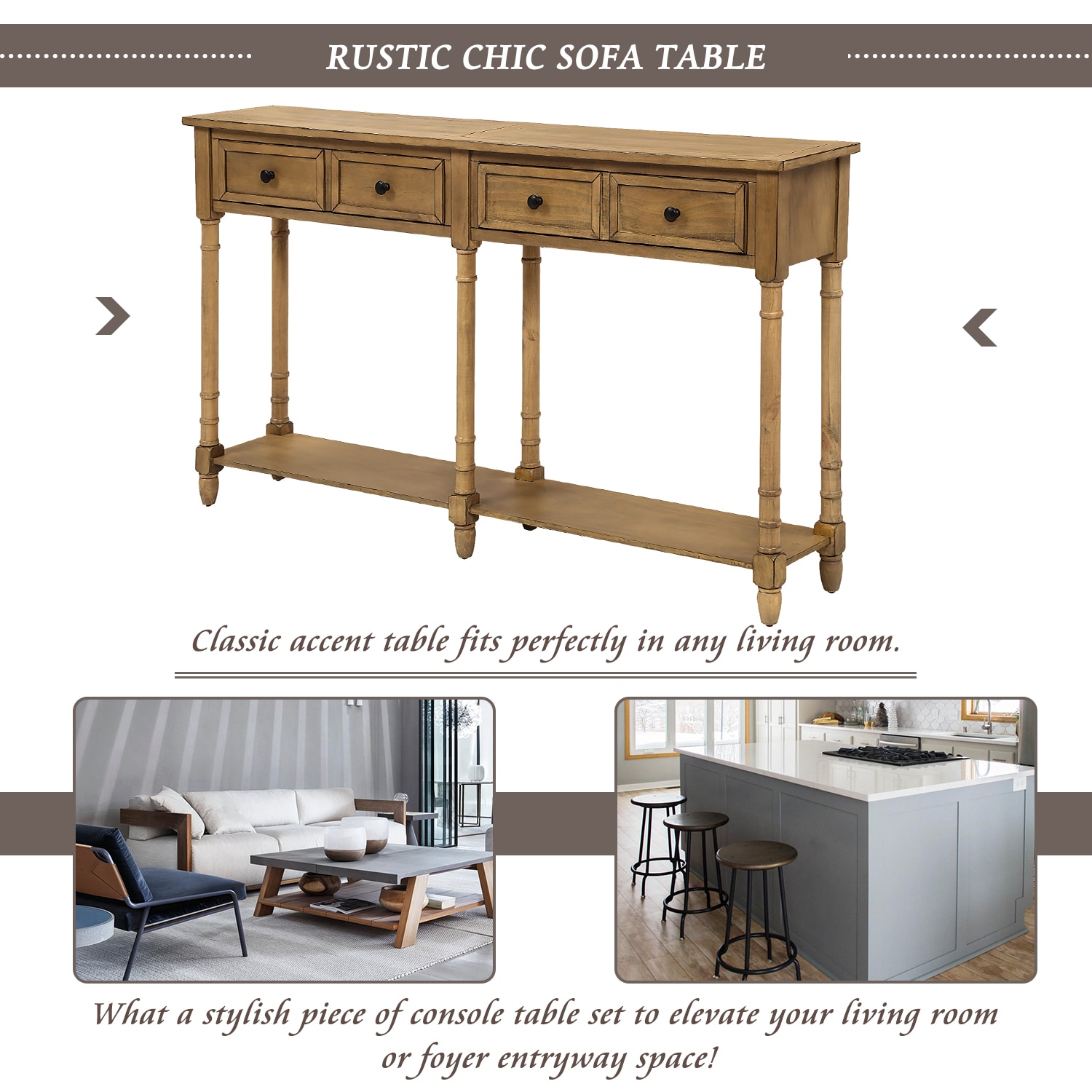 ModernLuxe WF191266AAD Console-Sofa-Tables - View #4