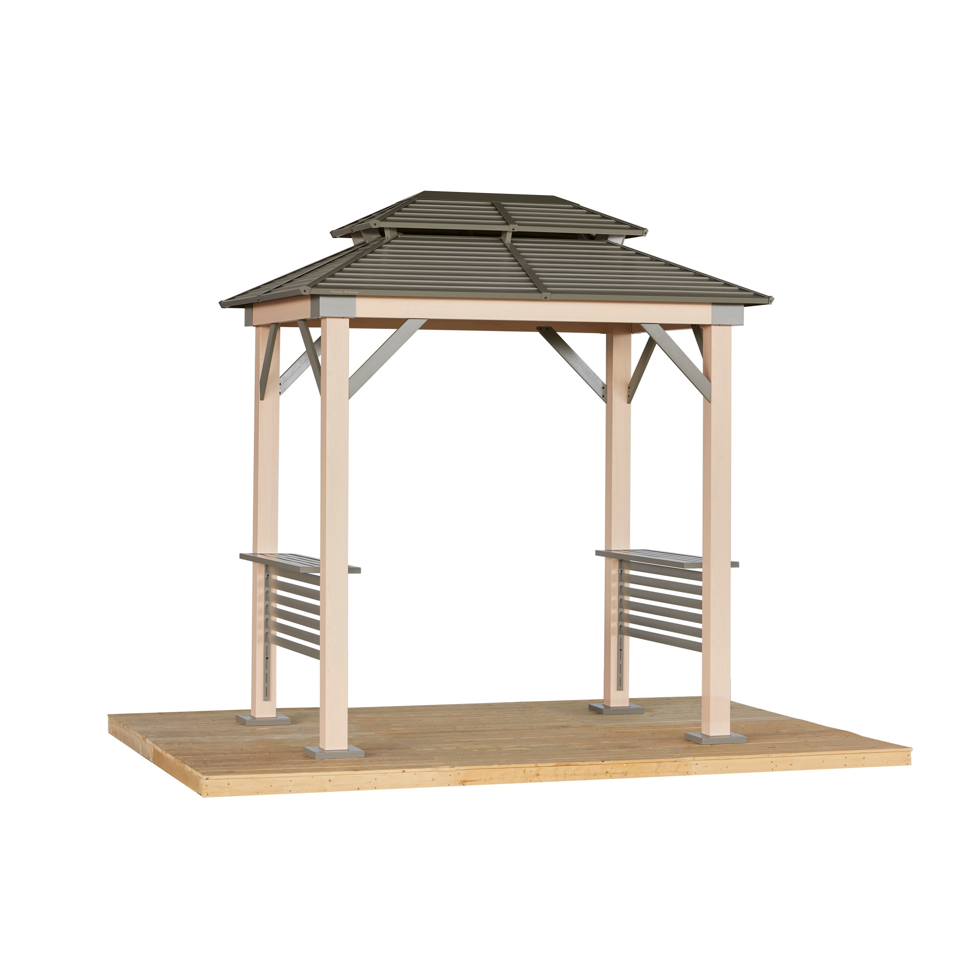 Tommy Bahama 500-9168501 Wood-Resin-Gazebos - View #2