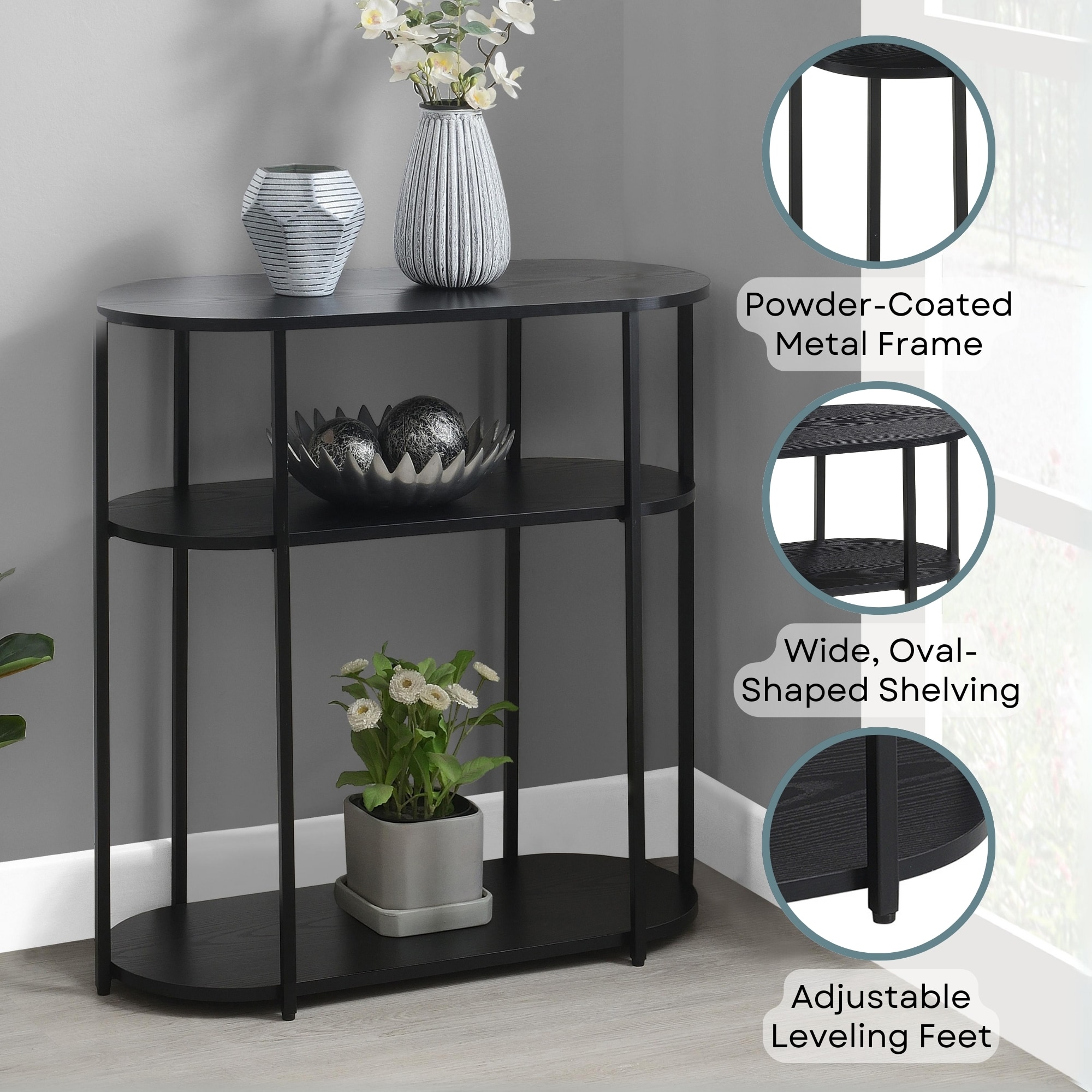 Convenience Concepts R4-0709 Console-Sofa-Tables - View #3