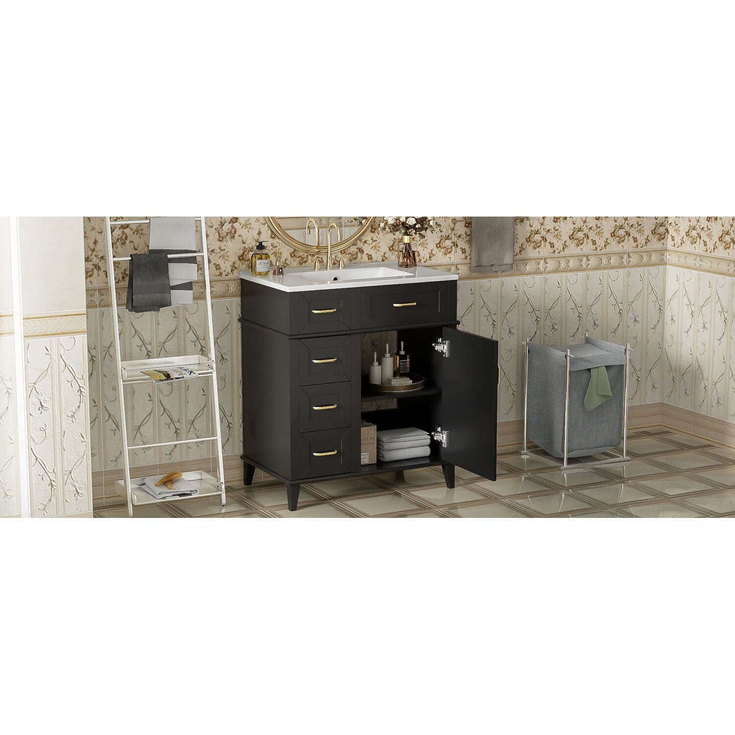 Watnature UFKX839W4341 Bath-Vanity-Combo - View #12