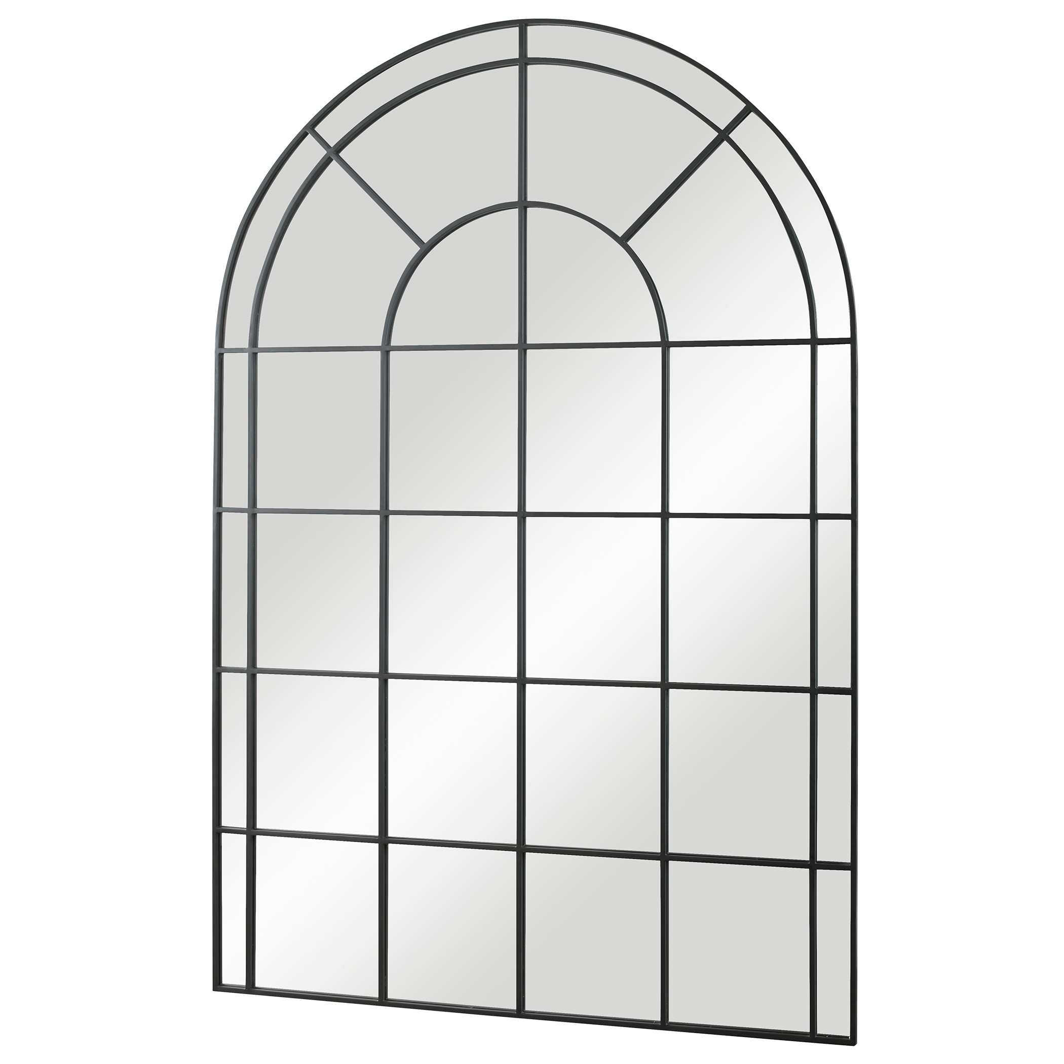 Grantola Transitional Full-Length Black Wood Mirror