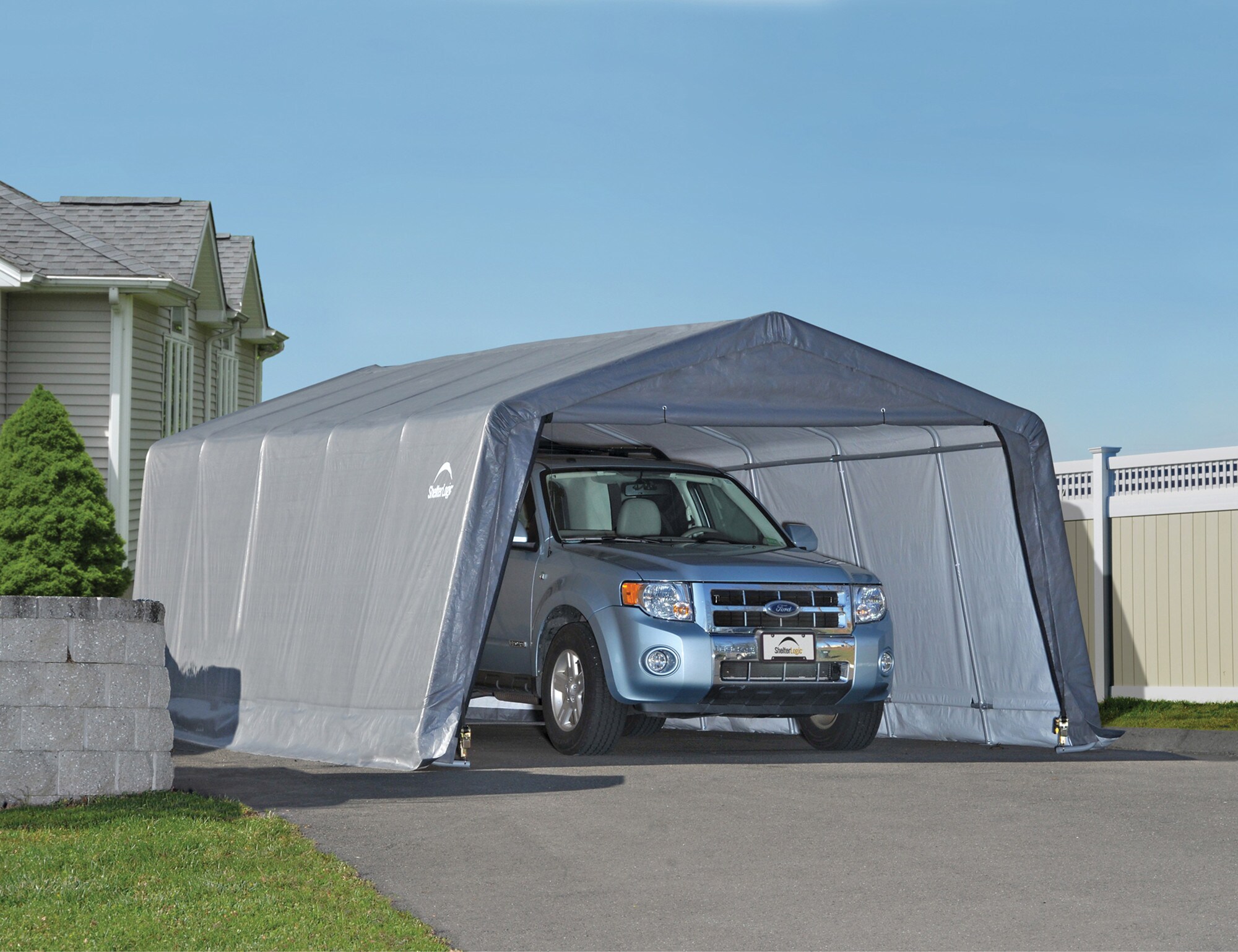 19.89 Foot Long Canopy Storage Shelters at Lowes.com