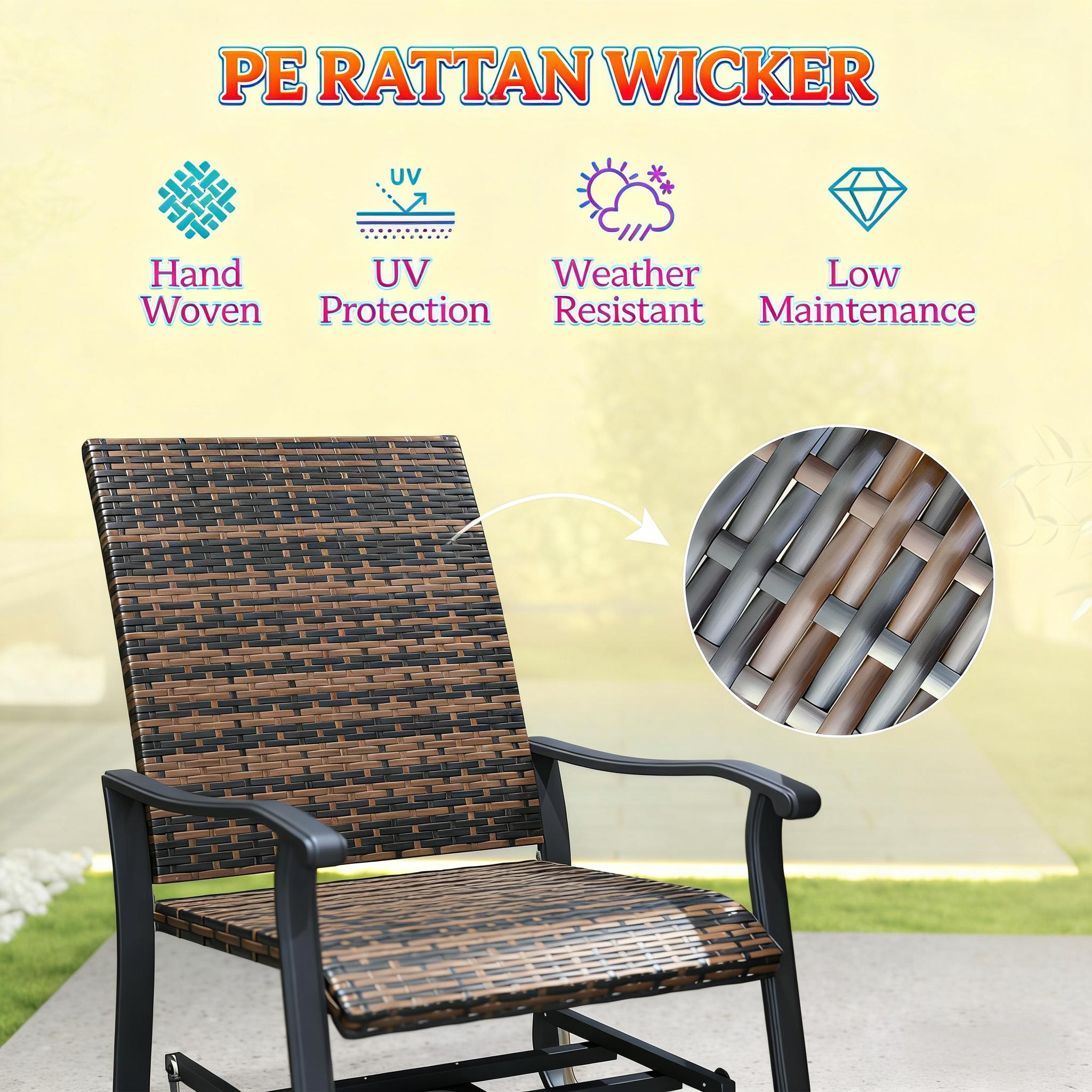 Tinyhomie LW-WEM-4979 Patio-Chairs - View #3