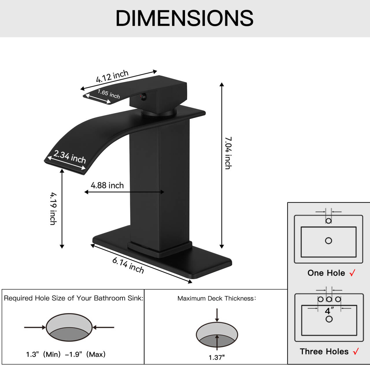 BWE A-96021B-SS Lavatory-Faucets - View #7