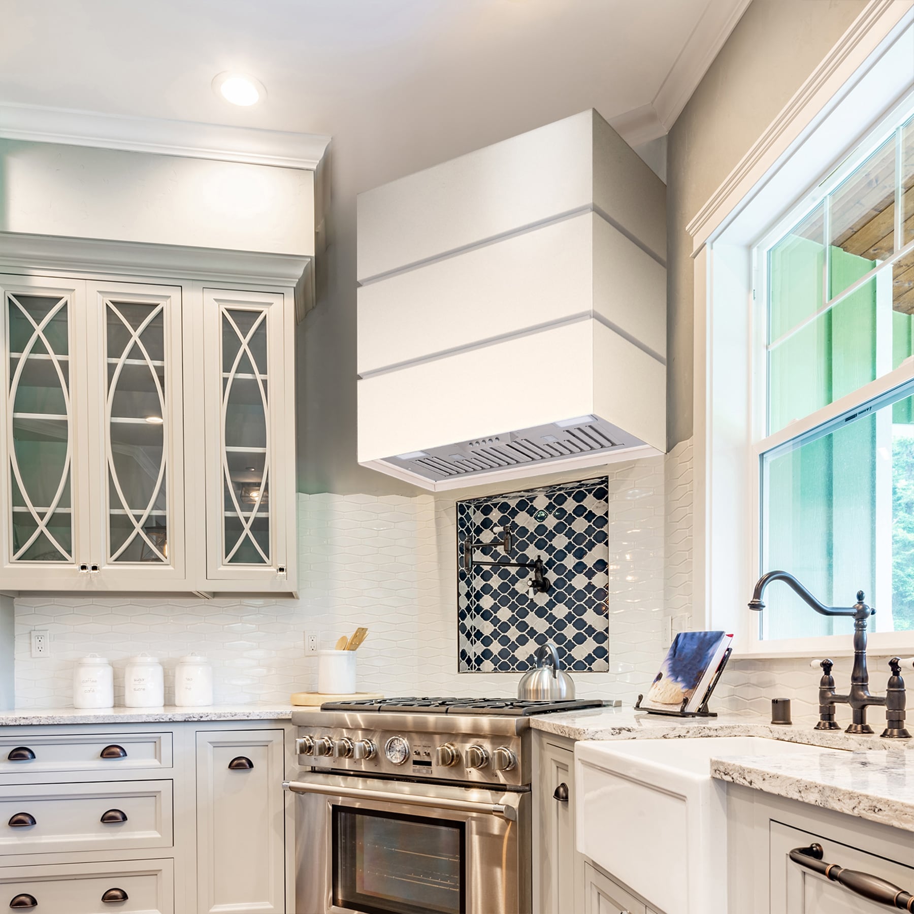 Akicon AK-HS30L-SW Wall-Mounted-Range-Hoods - View #5