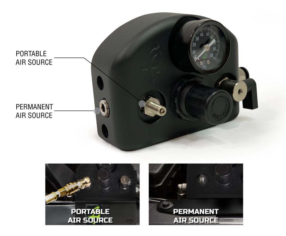 Up Down Air 4 Tire Inflation System- Jeep Wrangler JL and JLU Engine Bay  Passenger Side in the Tire Repair Tools department at 