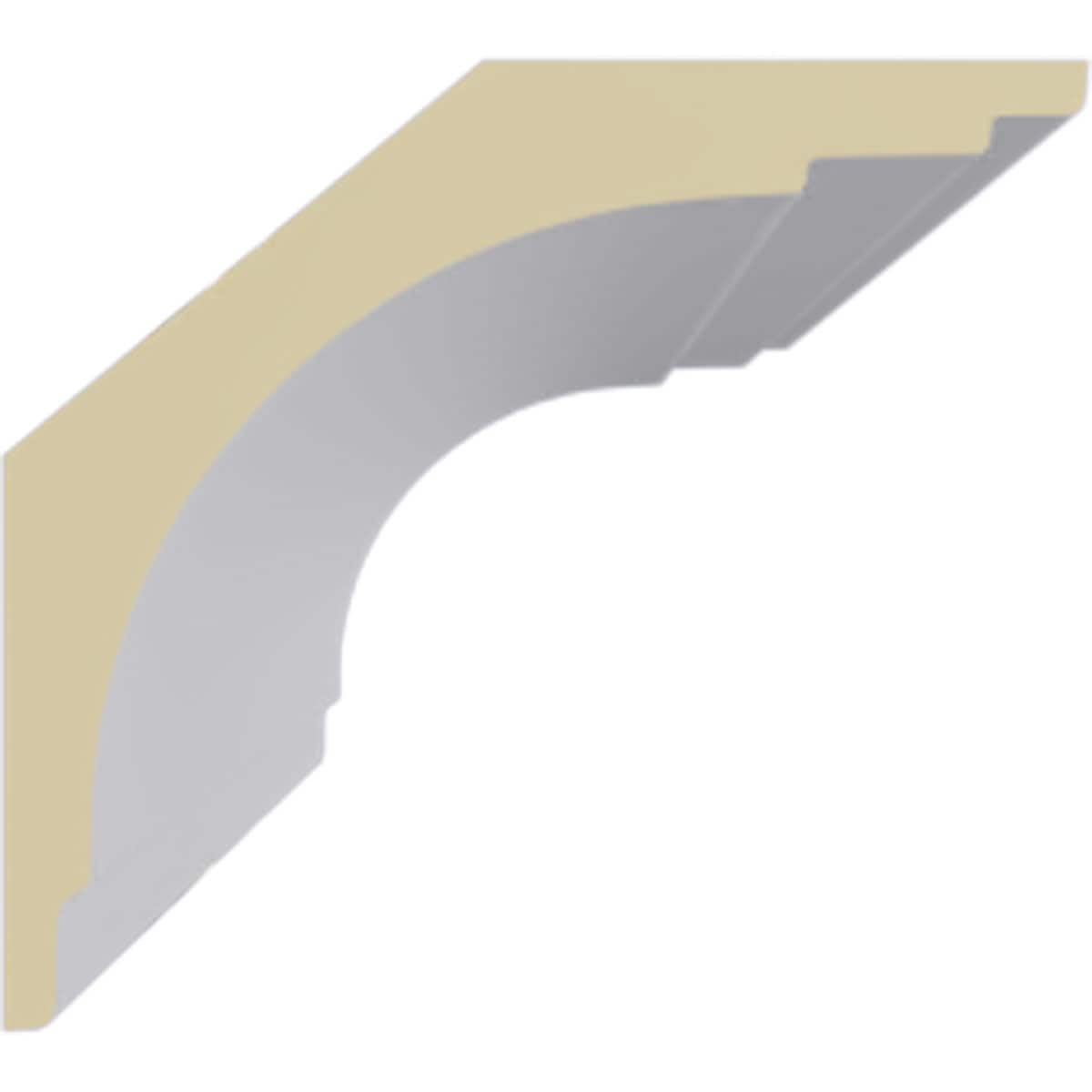 Ekena Millwork MLD04X04X06BR-CASE-8 Crown-Moulding - View #2