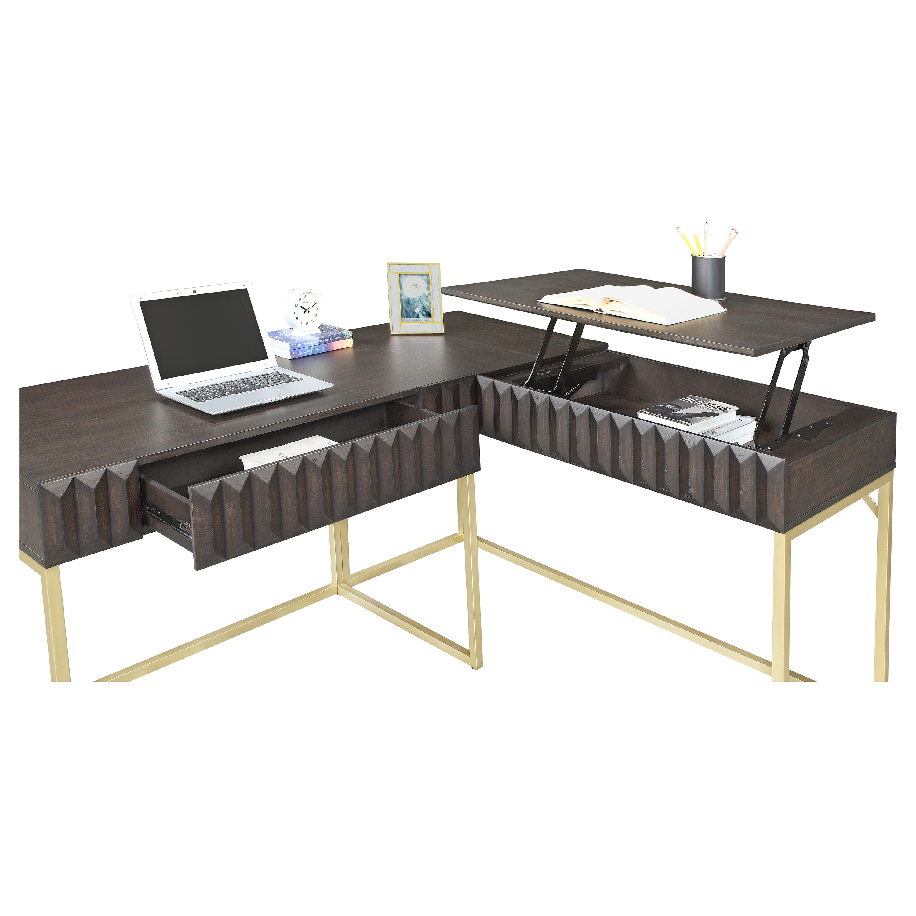 Furniture of America IDF-DK406WN-SET desks - View #4