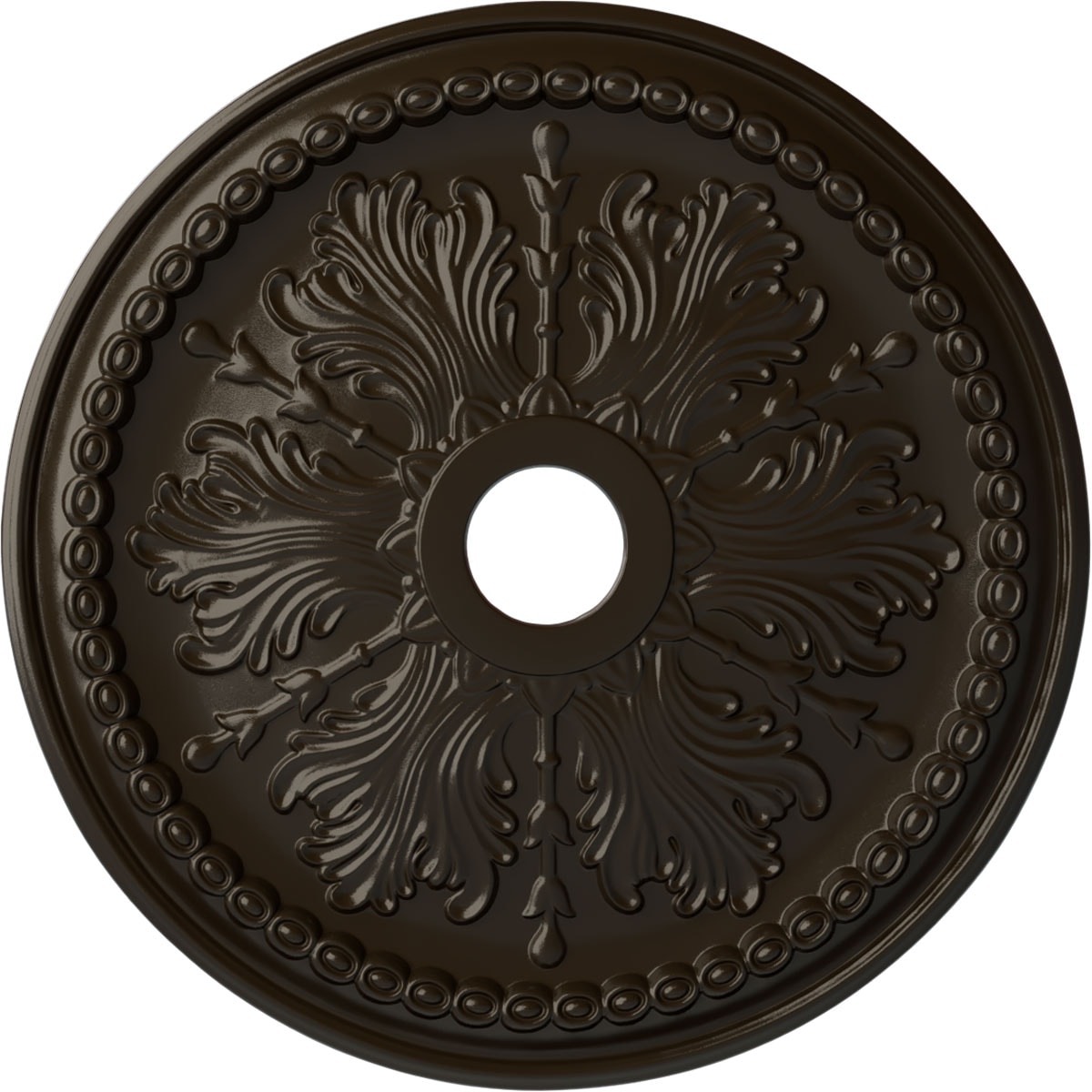 Ekena Millwork CM27WISHF Winsor 27.5-Inches W x 27.5-Inches L Painted Stone Hearth Polyurethane Whole Ceiling Medallion