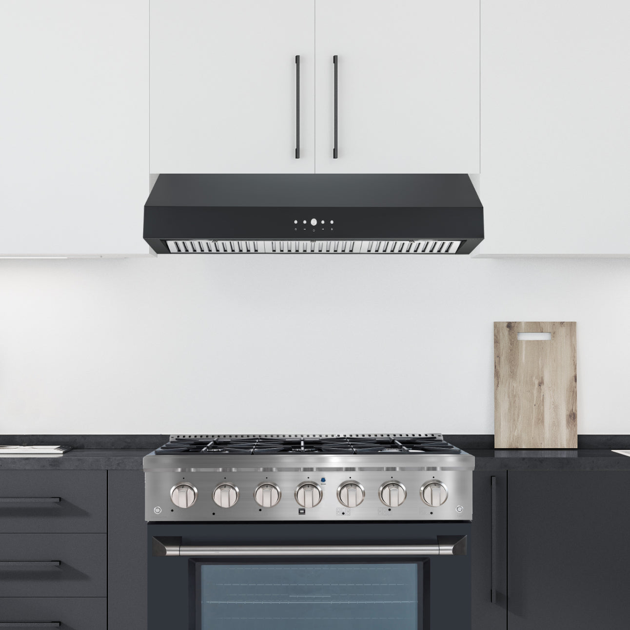Ancona AN-18043BLK Undercabinet-Range-Hoods - View #4