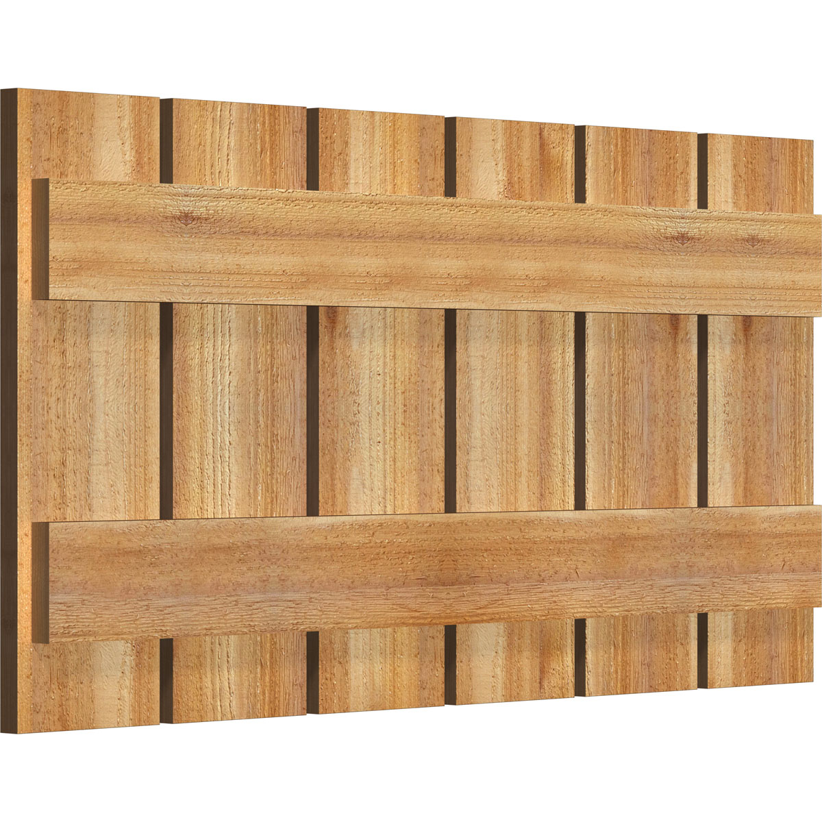 Ekena Millwork RBS06S35X018RWR Exterior-Shutters - View #2