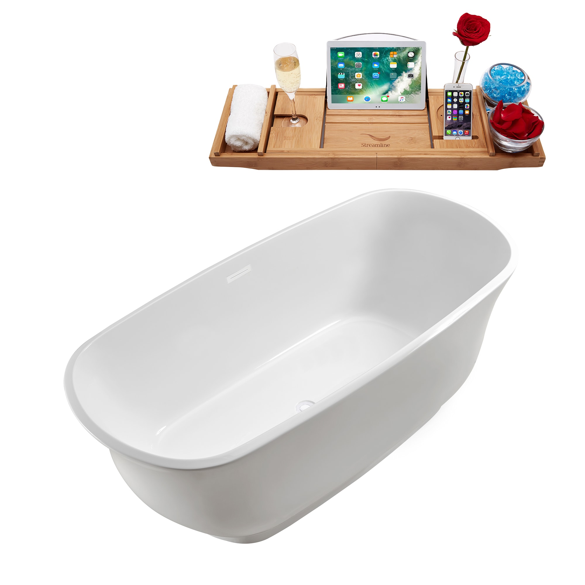 Streamline N660WH bathtubs - View #3