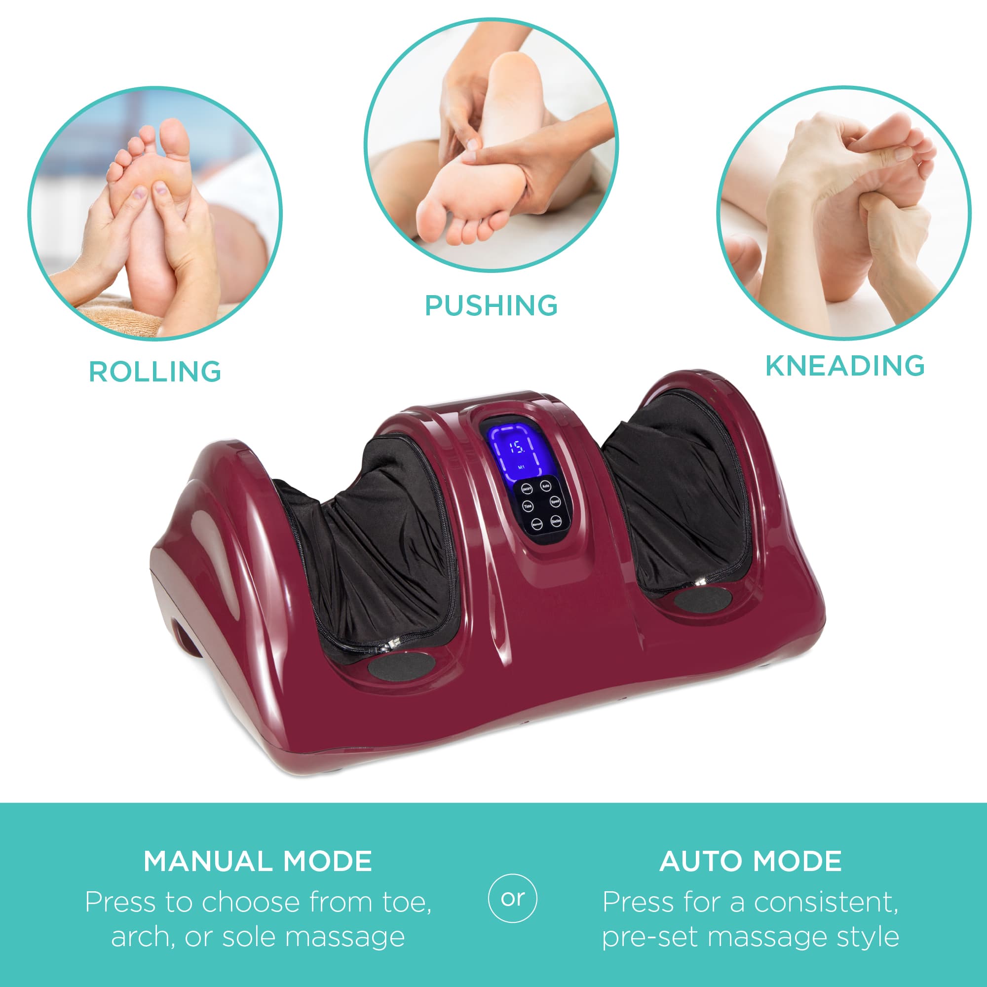 Best Choice Products Therapeutic Kneading Rolling Shiatsu Foot