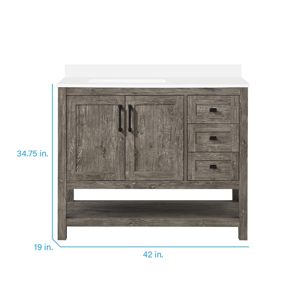 Style Selections HOWELL-42WB Bath-Vanity-Combo - View #2