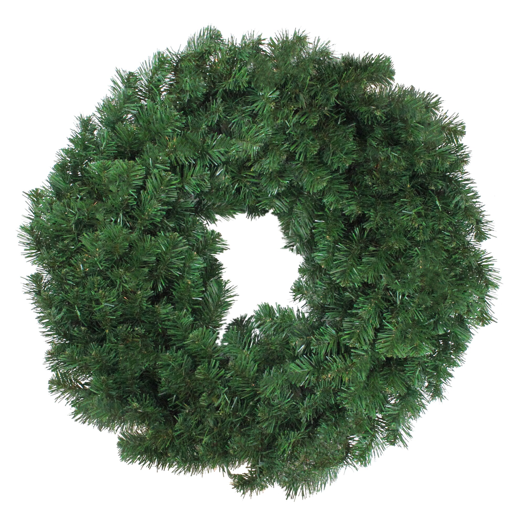 Northlight 30-in Indoor Green Pine Artificial Christmas Wreath in the ...