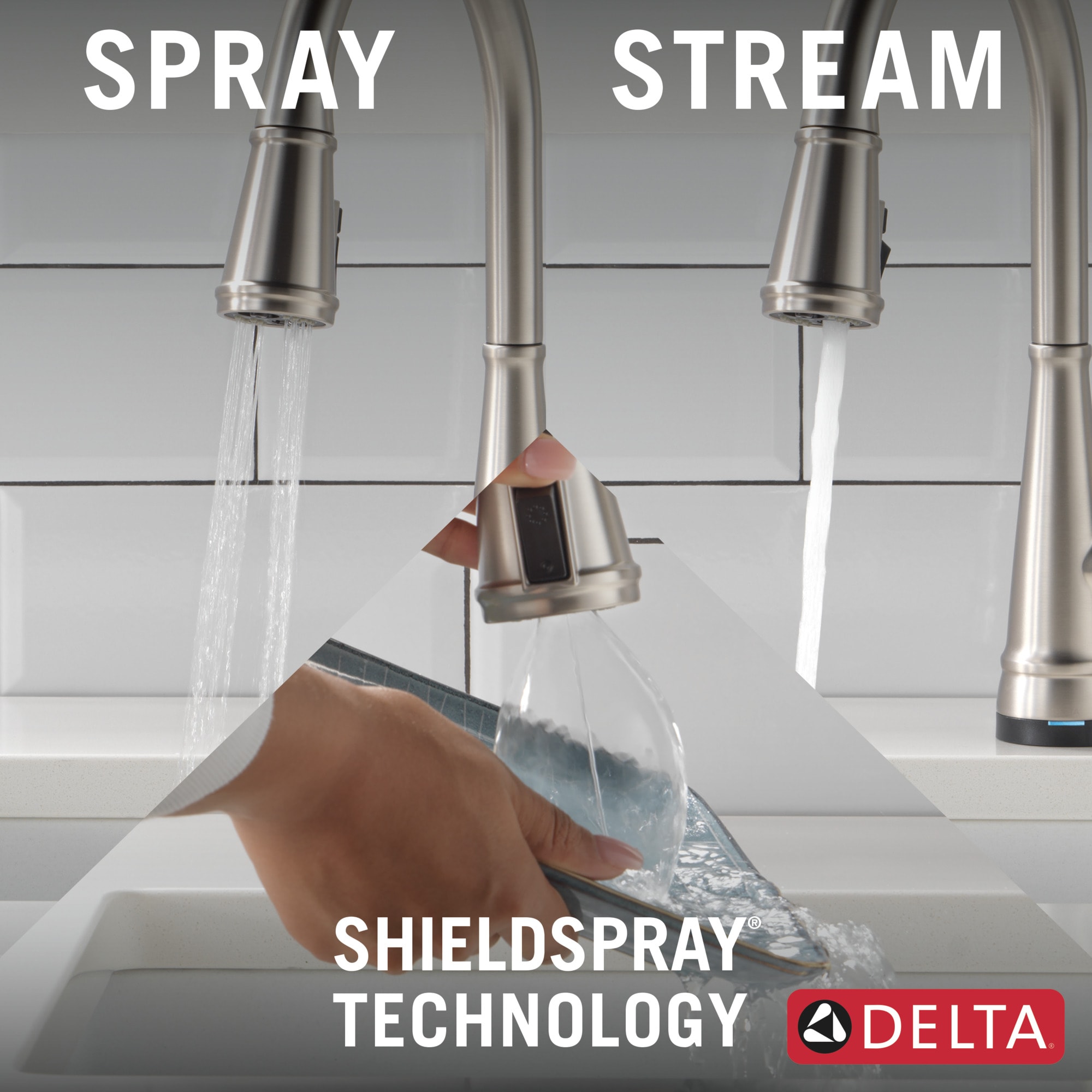 Delta 19814TZ-SPSD-DST Kitchen-Faucets - View #8