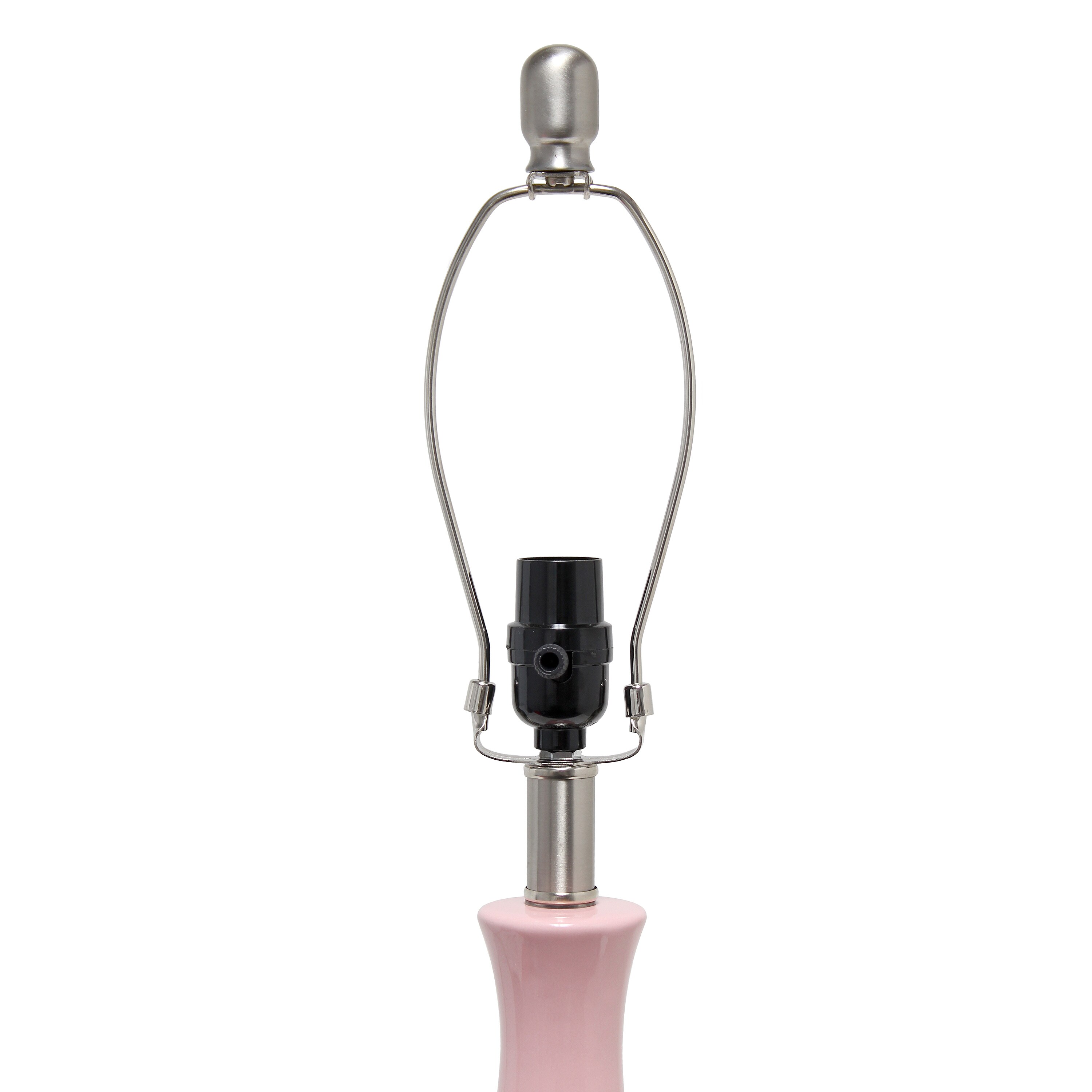 Cherry Blossom Pink Greek Key Column Lamp – Lo Home