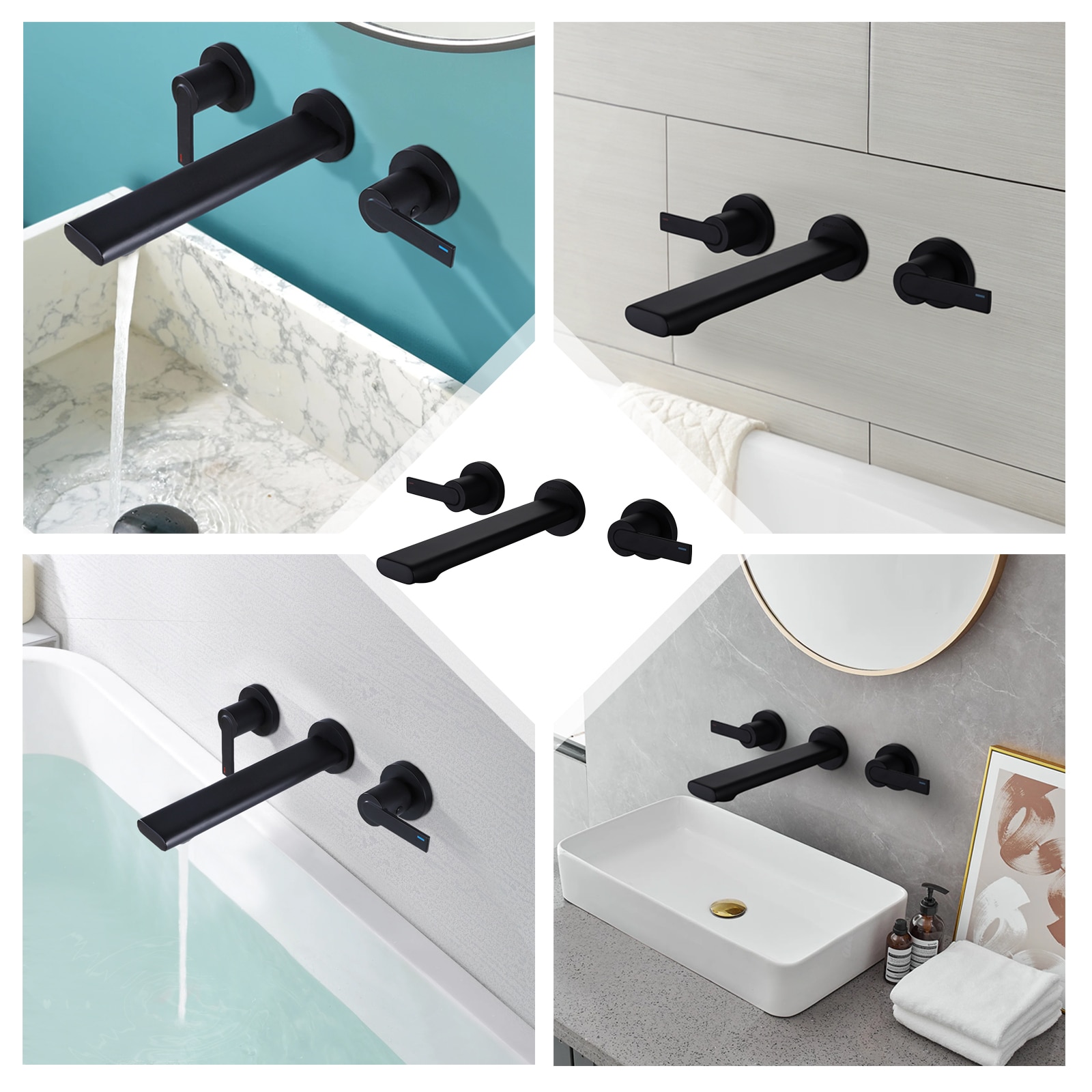 Flynama FL1069BLED1D Lavatory-Faucets - View #3