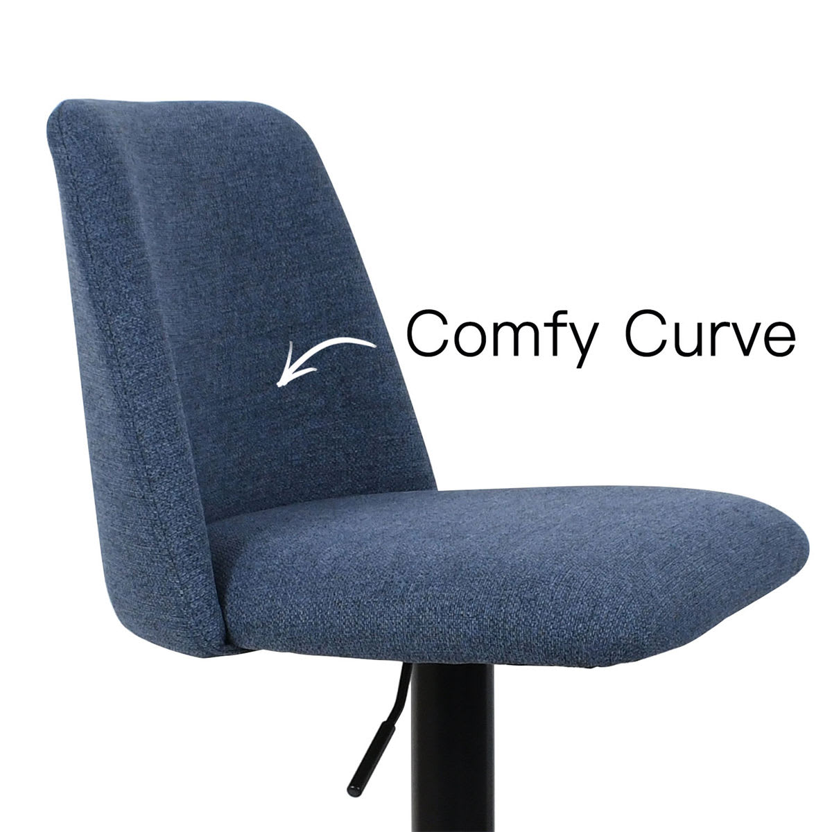 Maison Boucle BRUNO-ADJBAR-BLUE2 stools - View #5