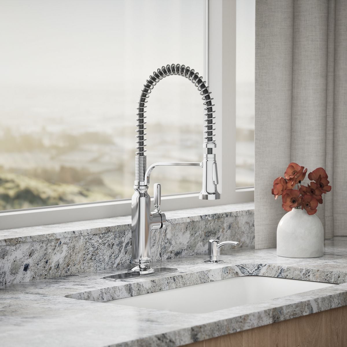 KOHLER K-R28702-SD-CP Kitchen-Faucets - View #2