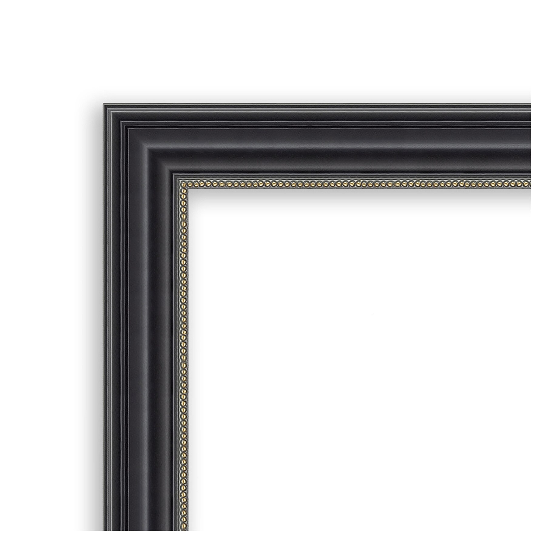 Classic Black Wood Wall Picture Frame 16" x 13"