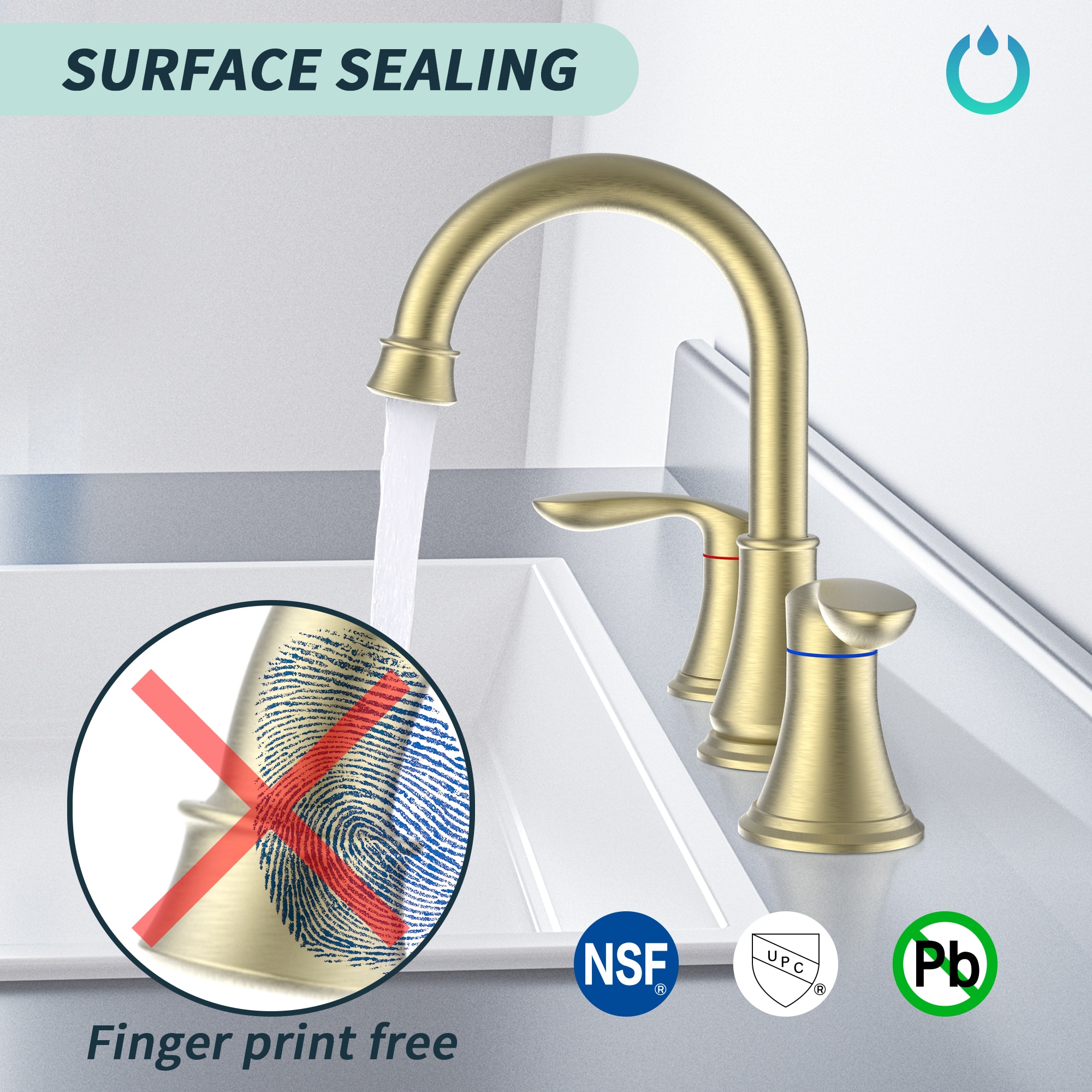 FORIOUS LL03182G-F Lavatory-Faucets - View #3