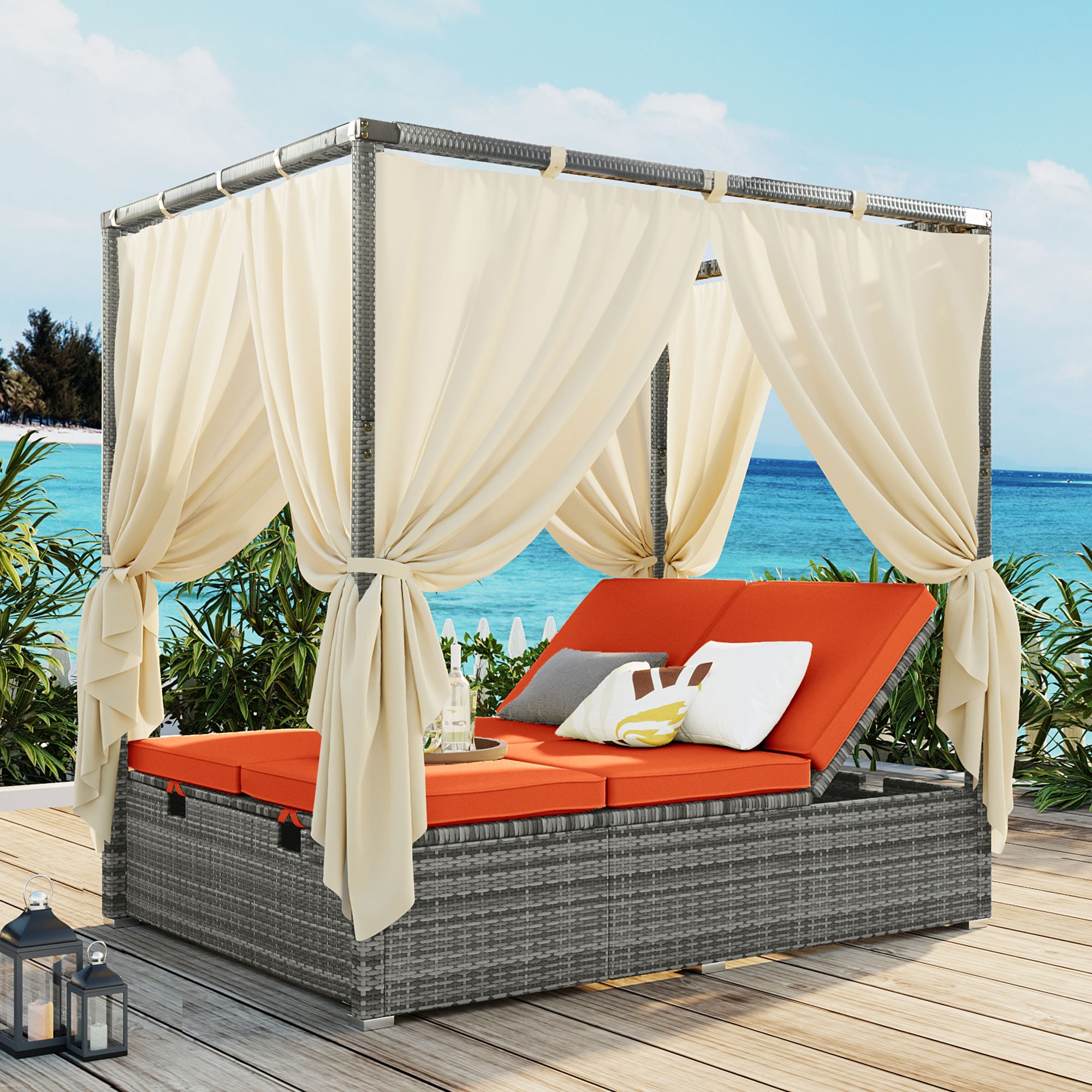 JIMSMAISON BOUSPDB05ORG Patio-Sofas-Daybeds - View #2
