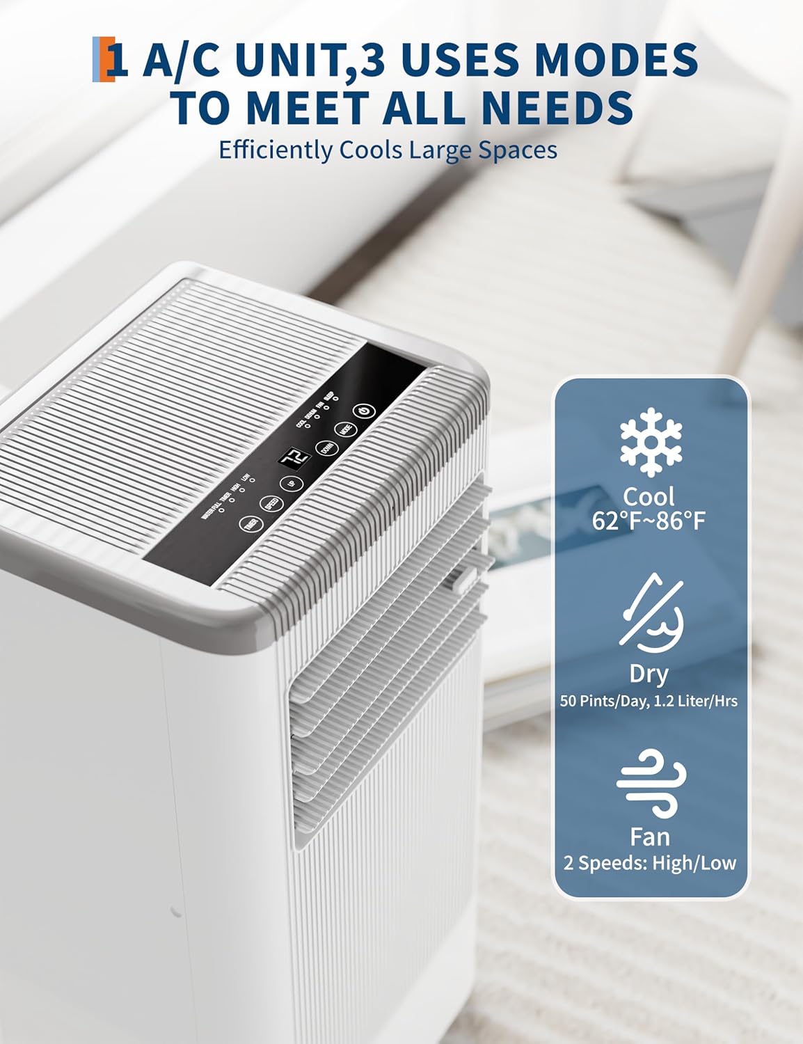 Qeetex LSAPHK336SPN4F Portable-Air-Conditioners - View #2