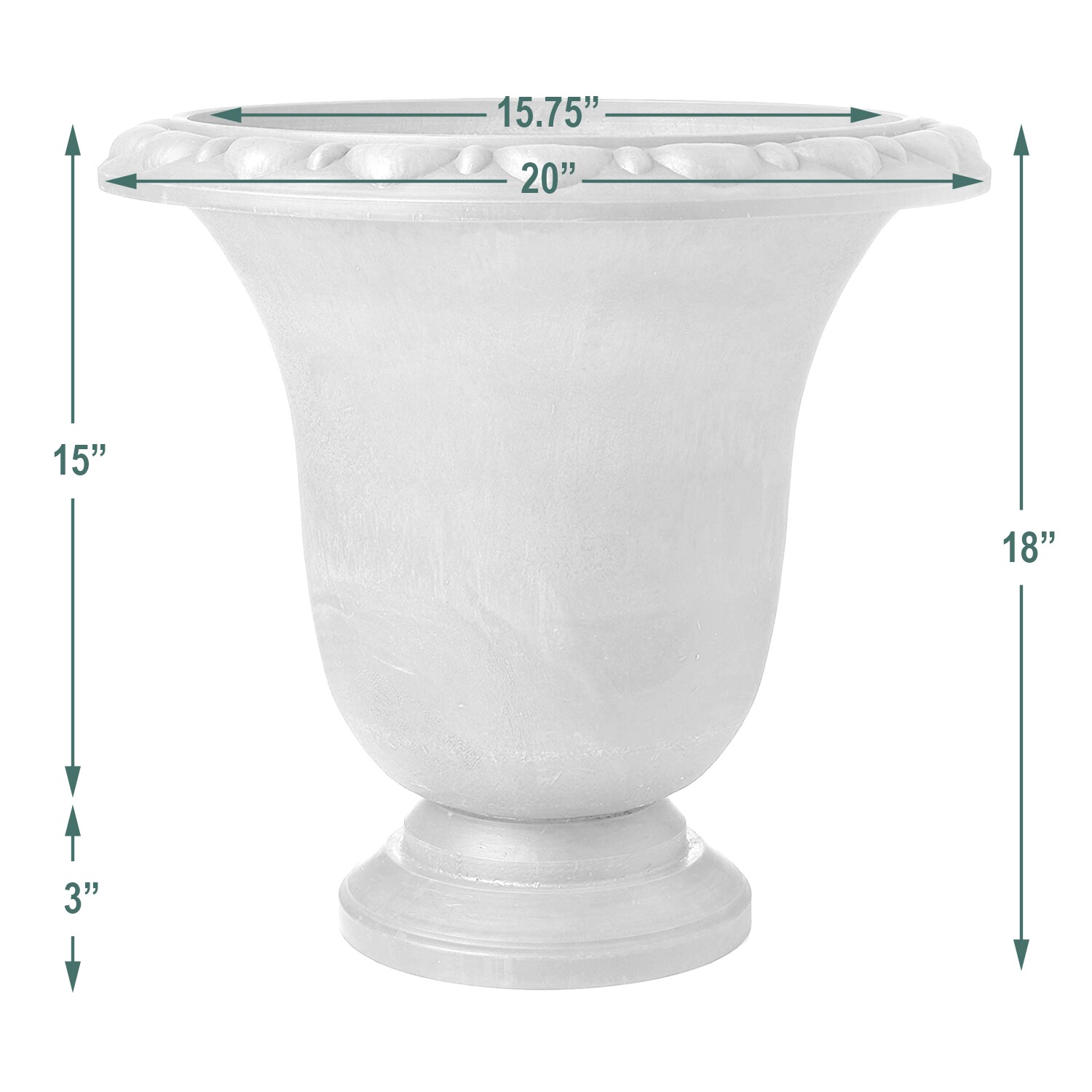 Arcadia Garden Products ZA50BK Planter-Window-Box - View #6