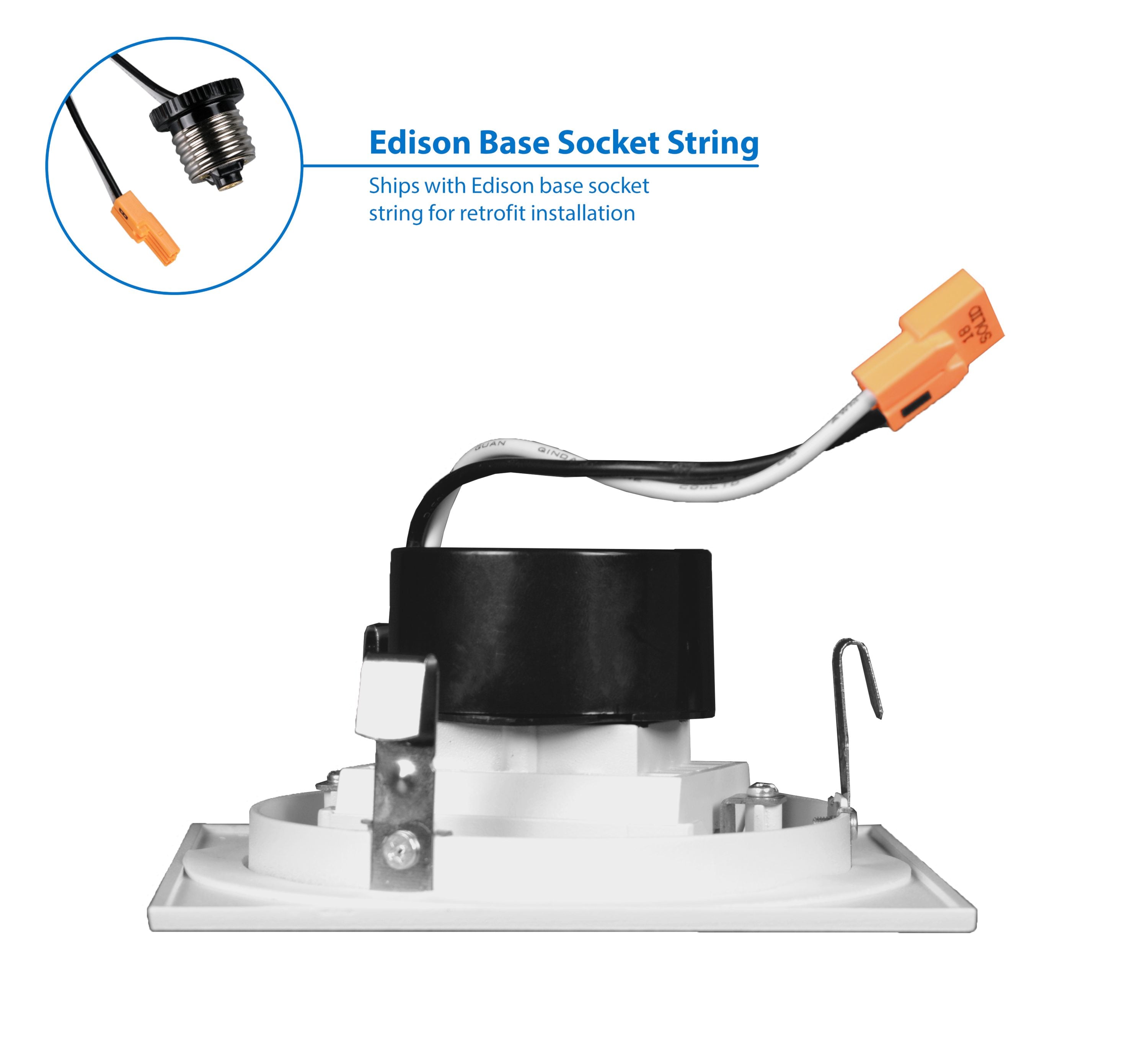 Nicor Lighting DQR4MA11203KWH Led-Retrofit-Downlight - View #5