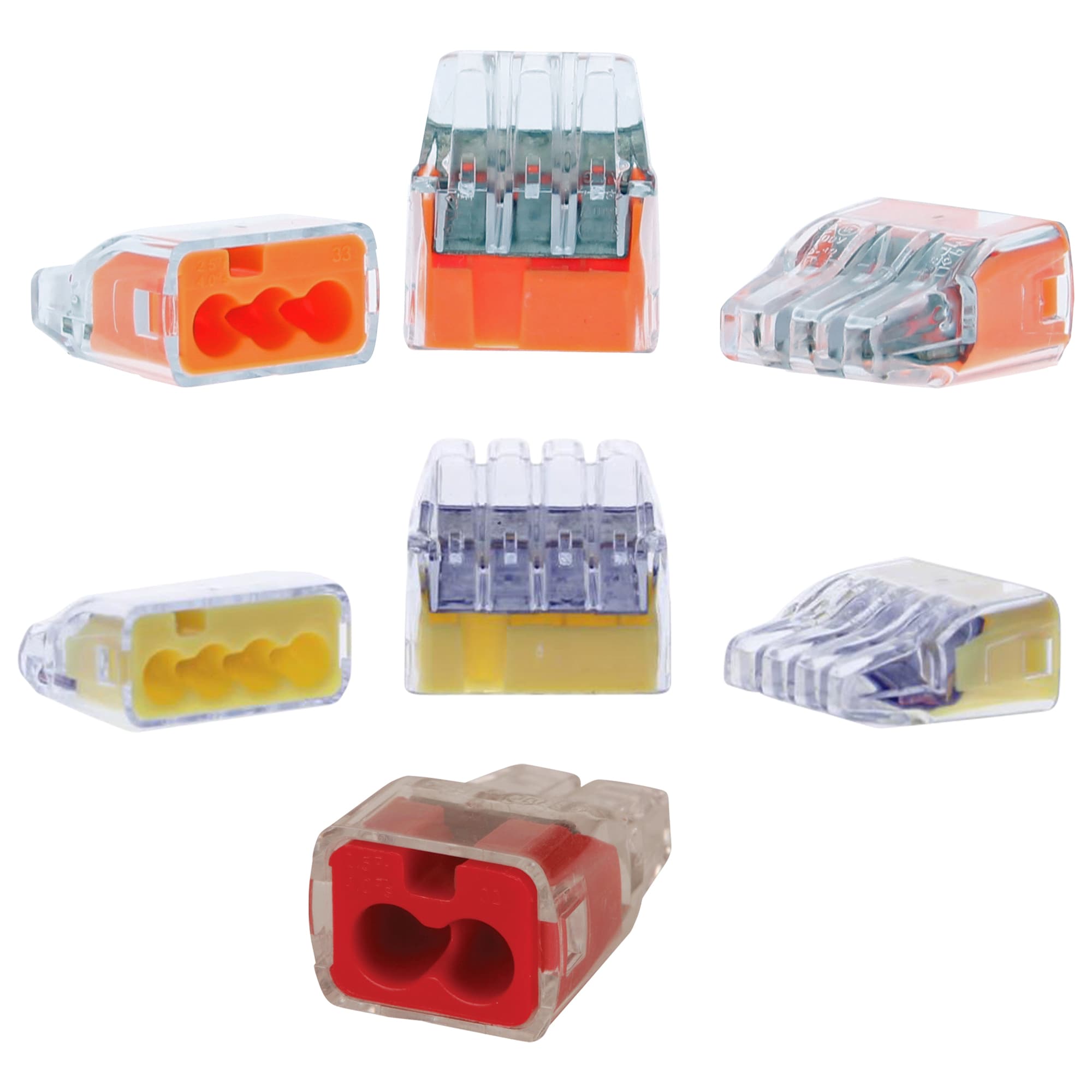 Shop IDEAL In-Sure 30-Pack 2-Port, 3-Port, and 4-Port Push-In Wire  Connectors at