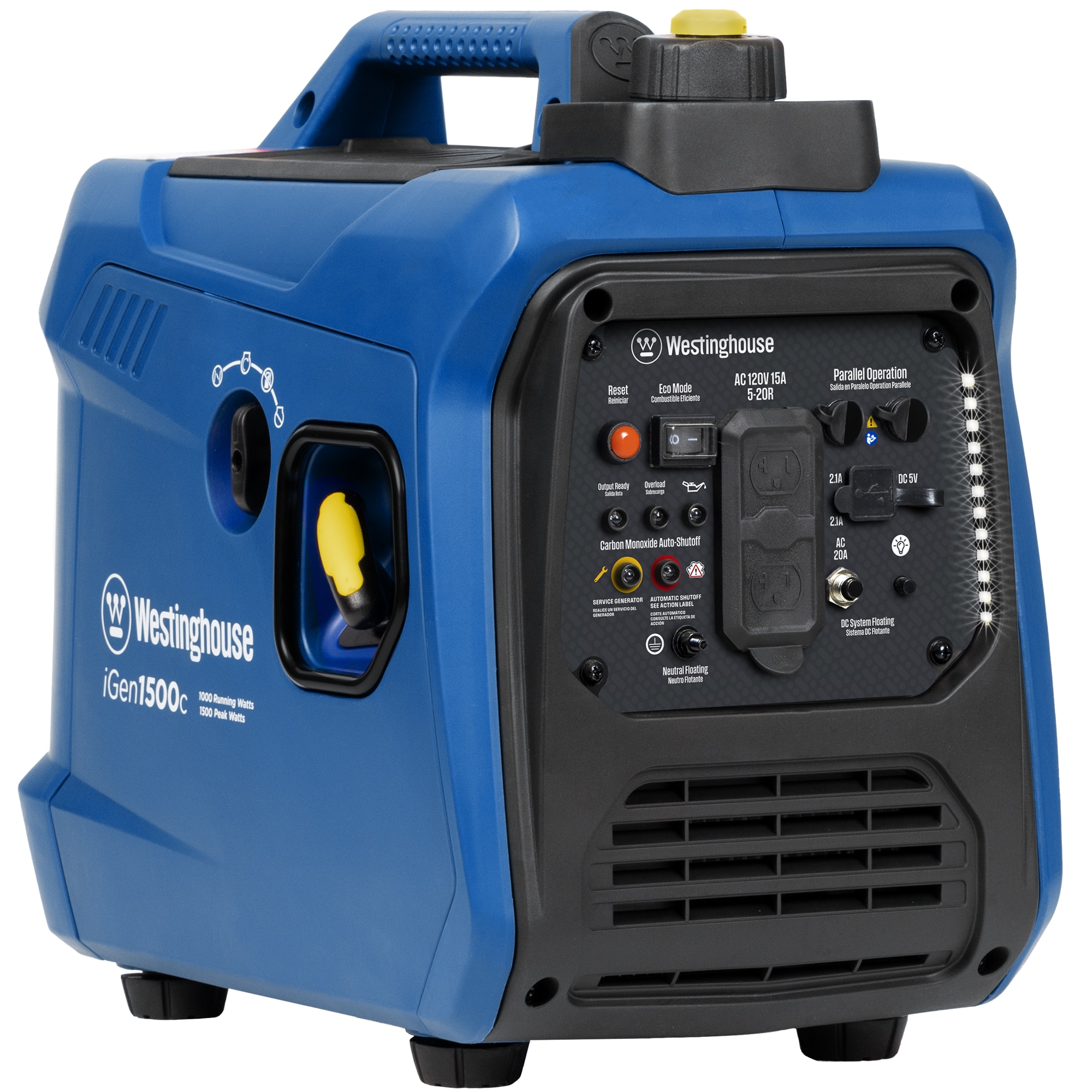 Westinghouse iGen1500c Recoil Start 1500-Watt Single Fuel (Gasoline) Inverter Generator IGEN1500C Sansujyuku sansujyuku.com