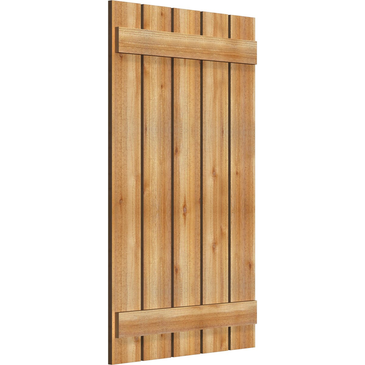 Ekena Millwork RBS06S29X048RWR Exterior-Shutters - View #2