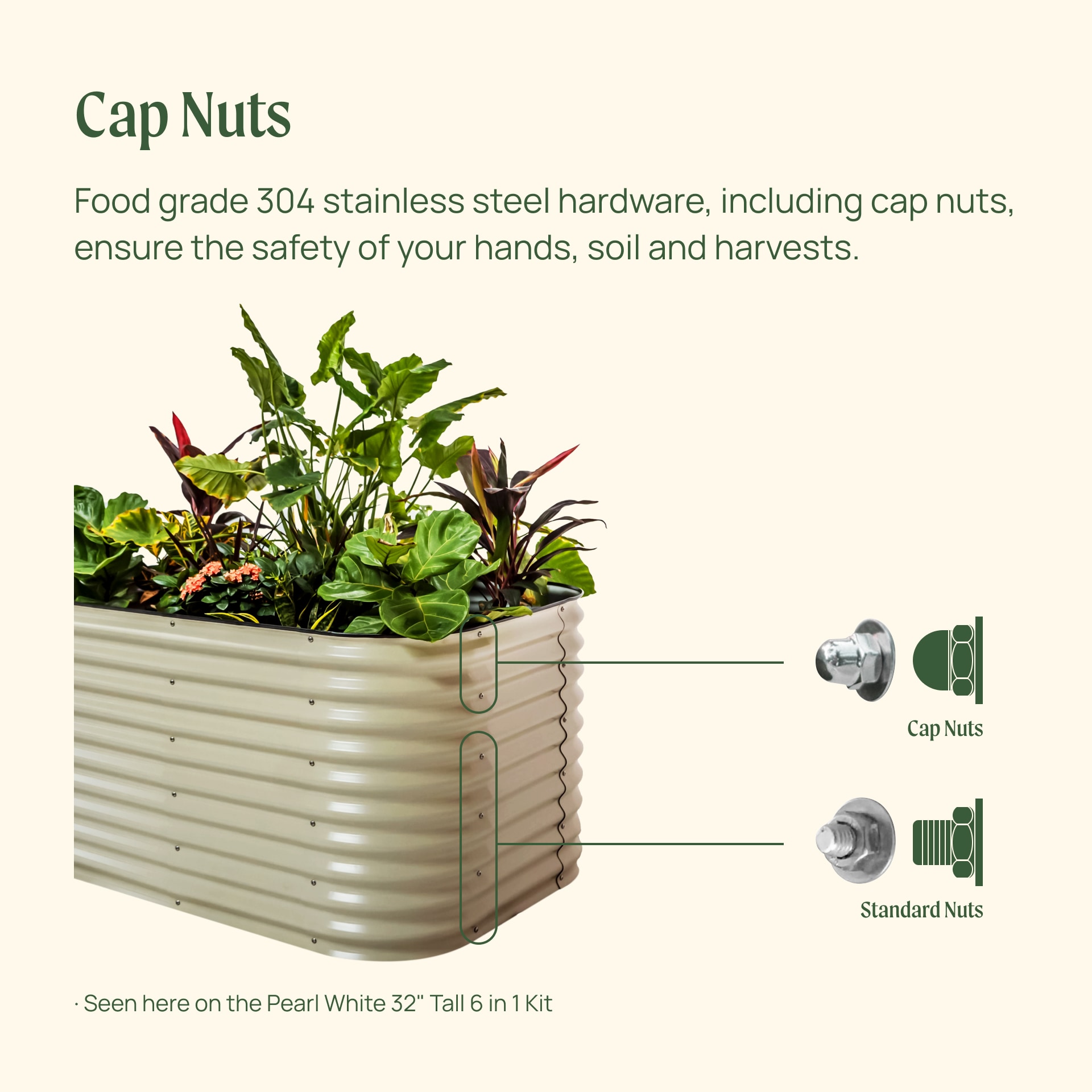 Vego Garden VBCA3535G Raised-Garden-Beds - View #7