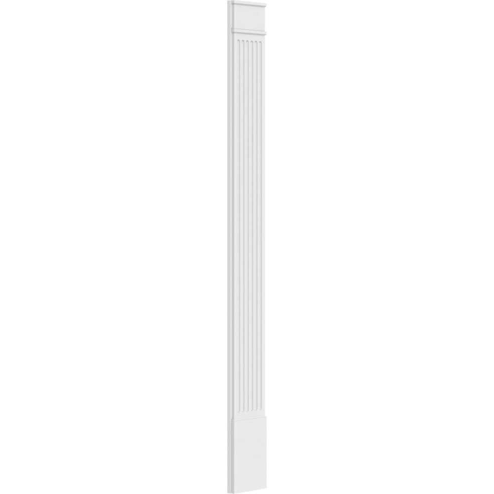 Ekena Millwork PILP12X120FL02-2 Entry-Door-Casing-Accents - View #4