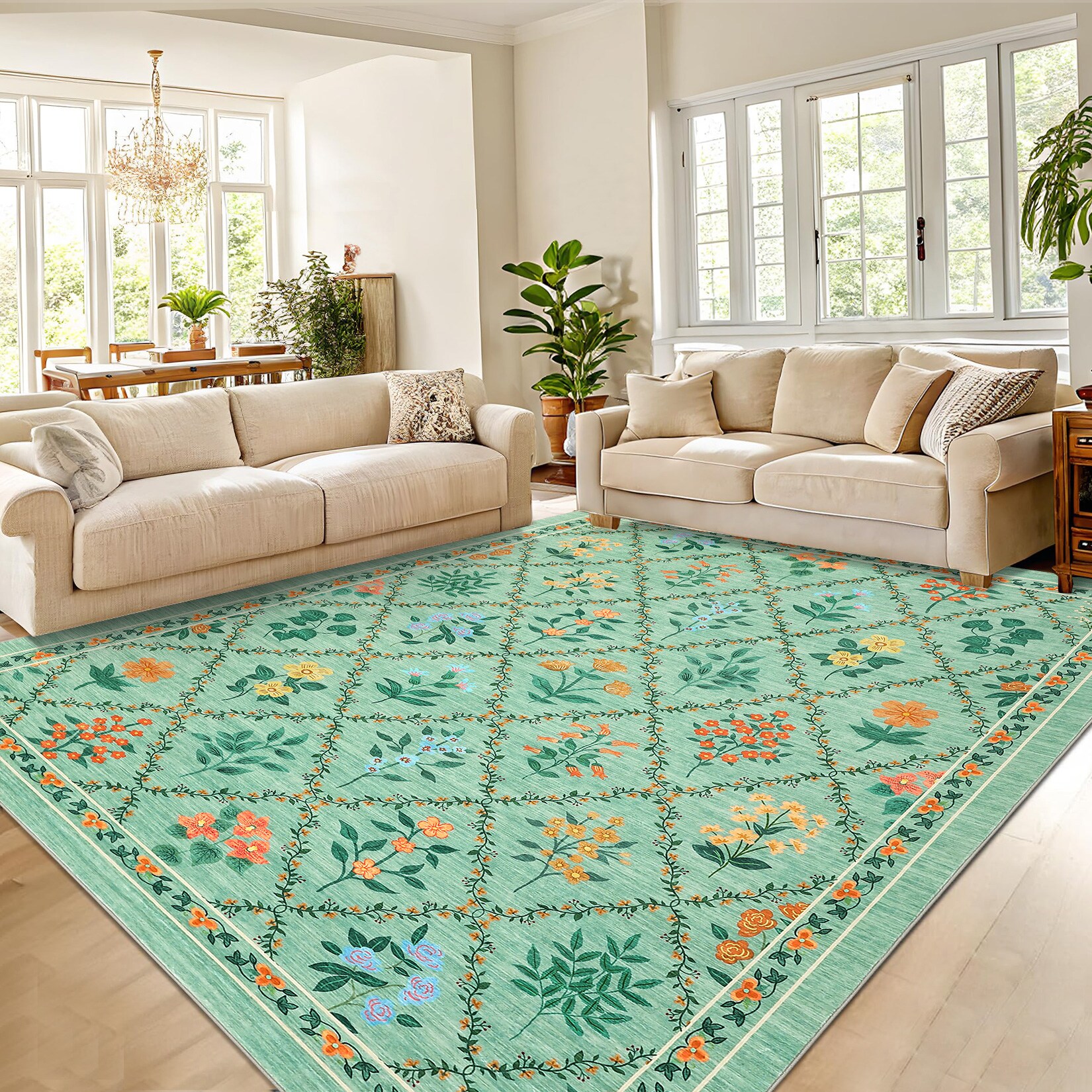 Qeetex SUNNY-PHK-34SHNEQ5 rugs - View #2
