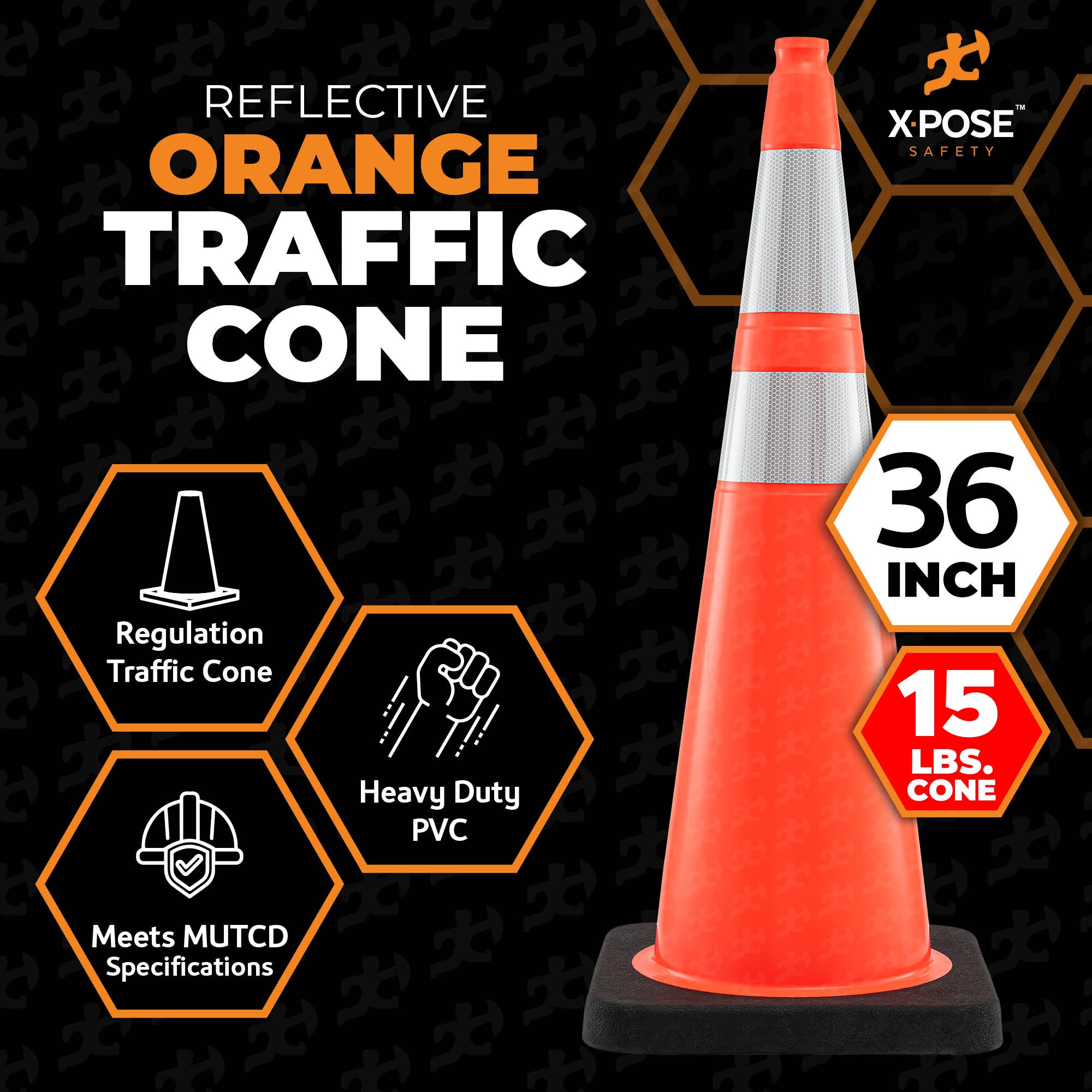 XPOSE SAFETY OTC36-64-15L-1-X Traffic-Safety-Equipment - View #3